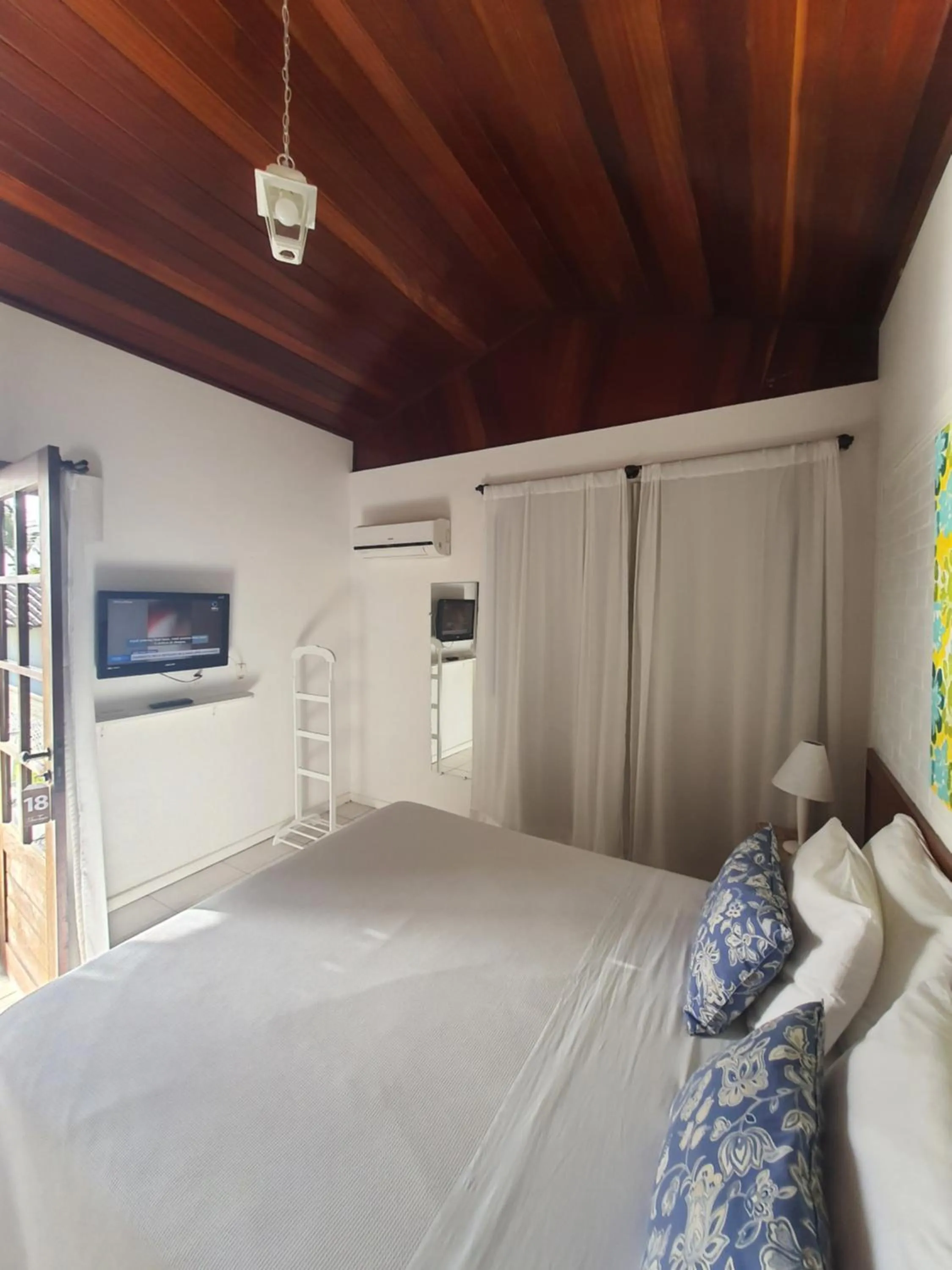 Bedroom, Bed in Hotel Tibau Lagoa