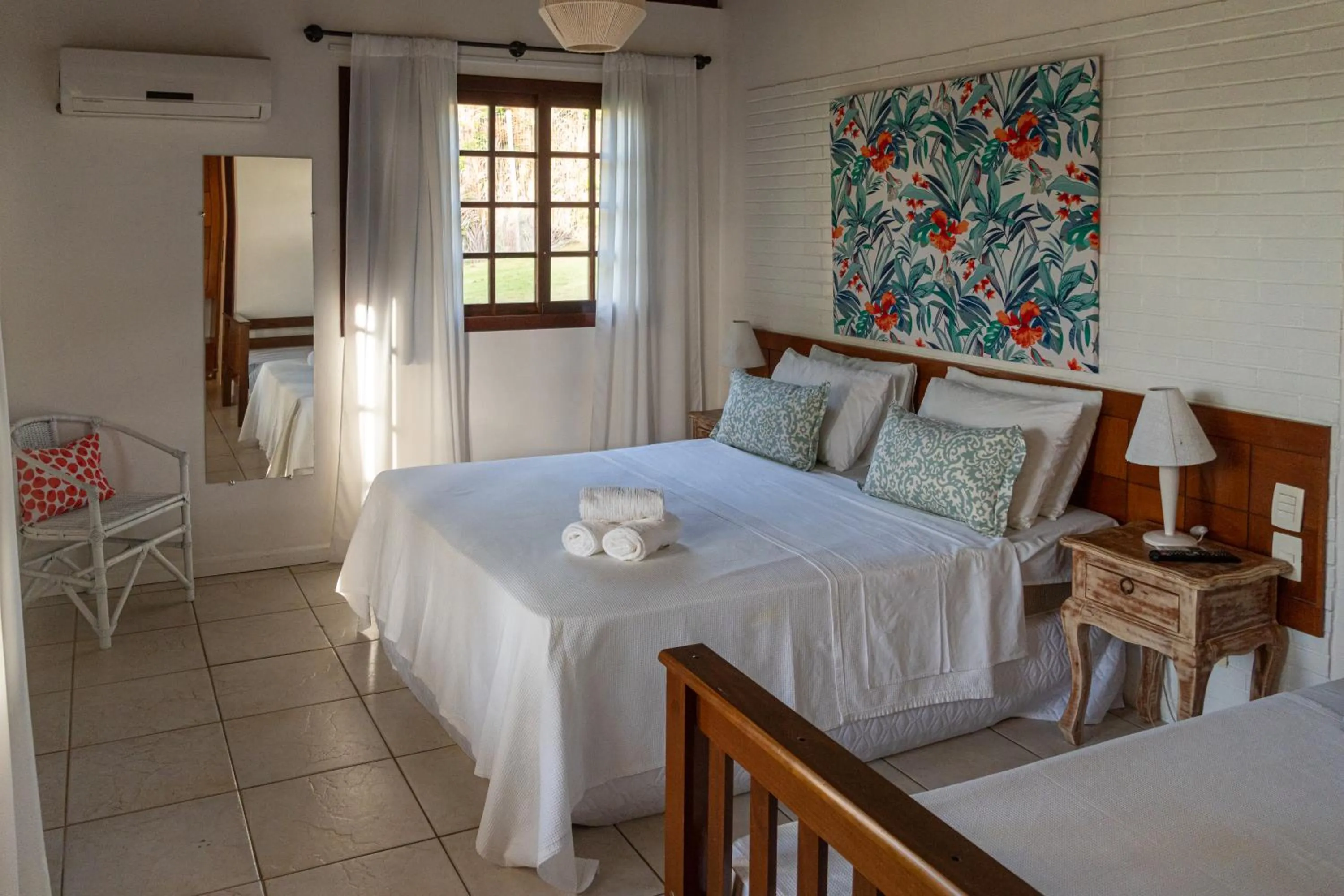 Bed in Hotel Tibau Lagoa