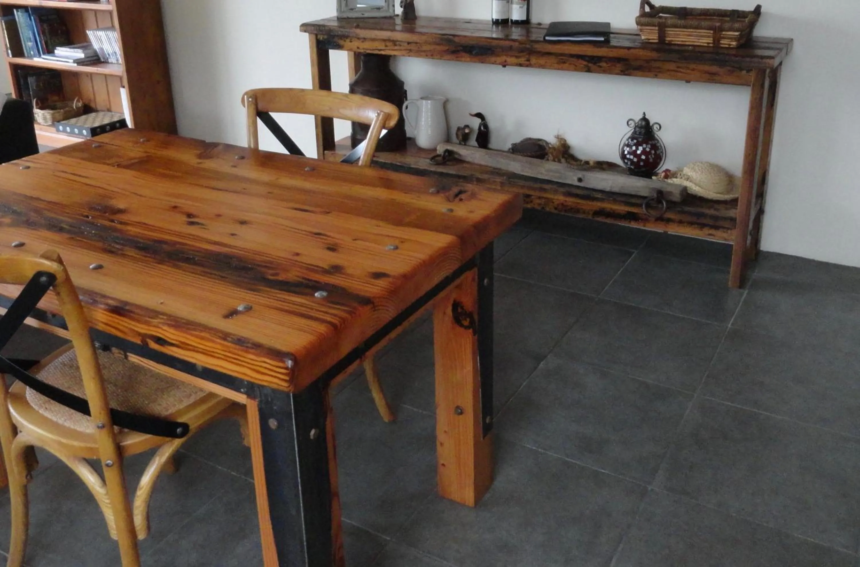 Dining area in Down to Earth Farm Retreat