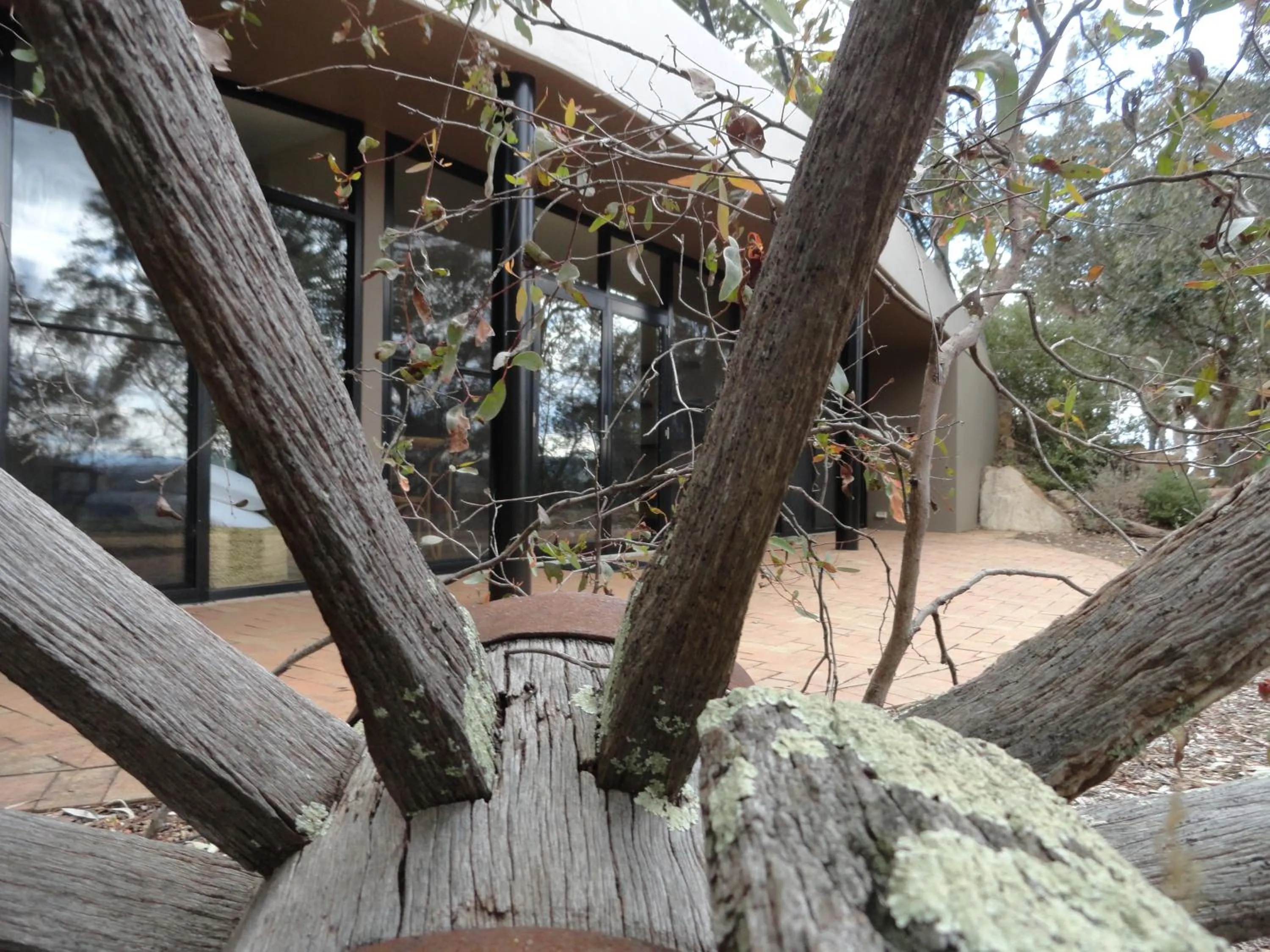 Patio in Down to Earth Farm Retreat