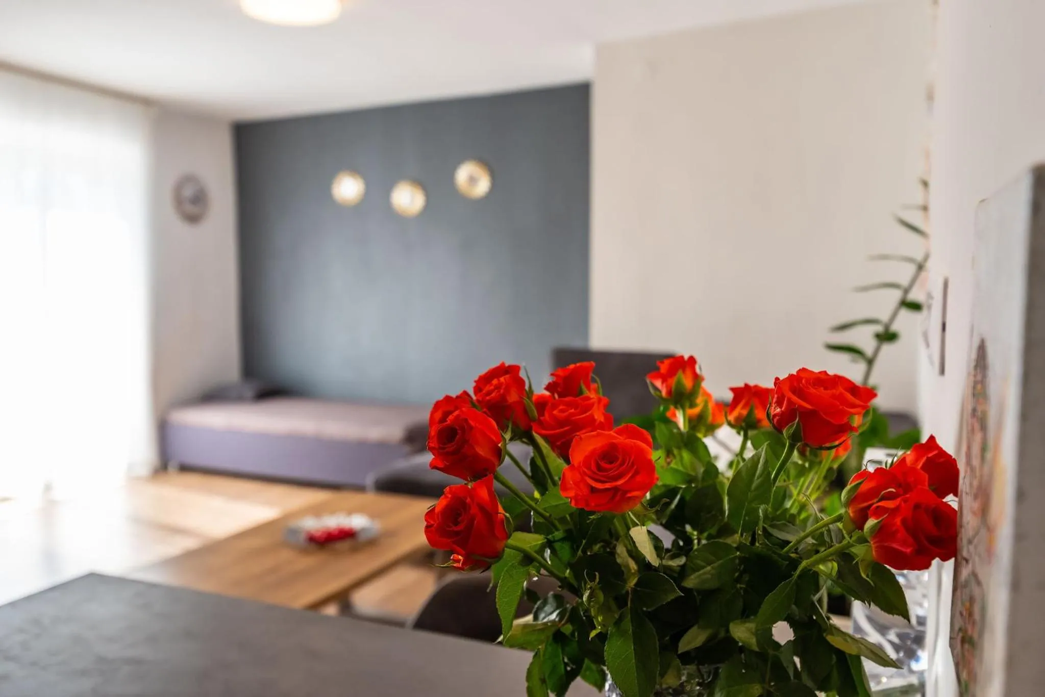 Bed in Apartment Marul