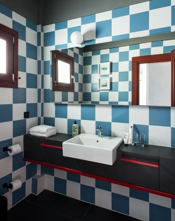 Bathroom in Alkistis Beach Hotel - Designed for Adults