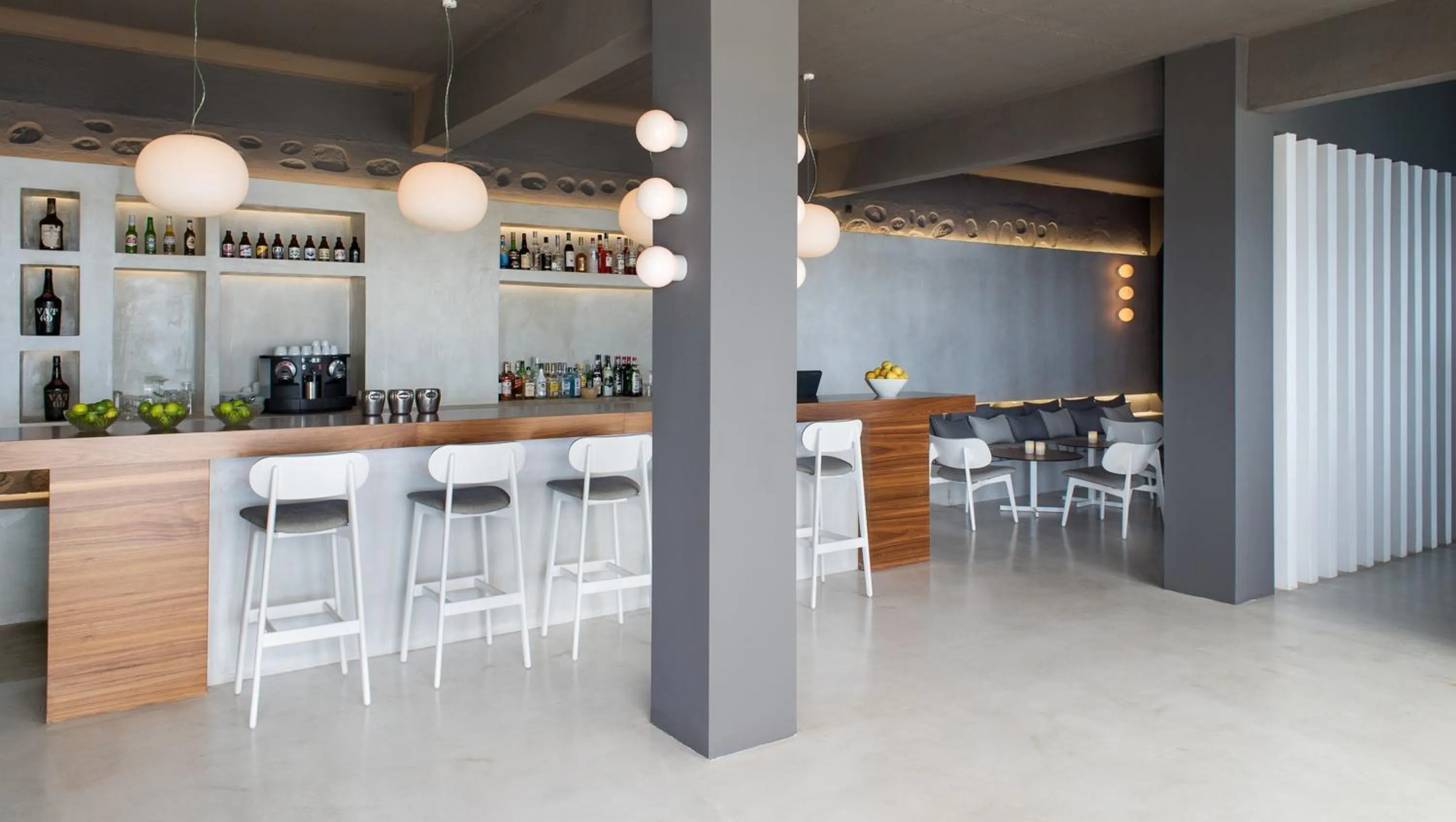 Lounge or bar in Alkistis Beach Hotel - Designed for Adults