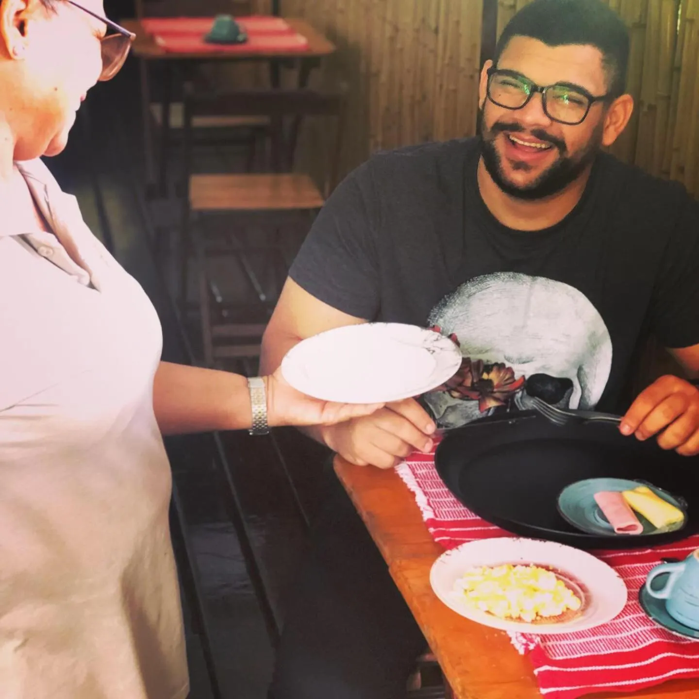 Staff in Pousada Boldró Home