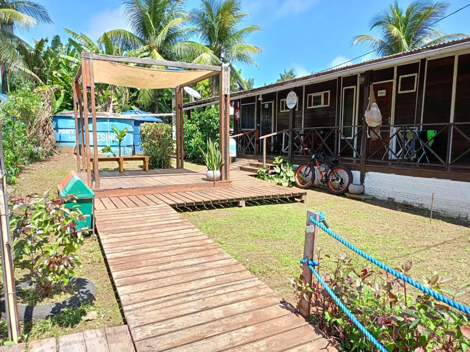 Garden in Pousada Boldró Home