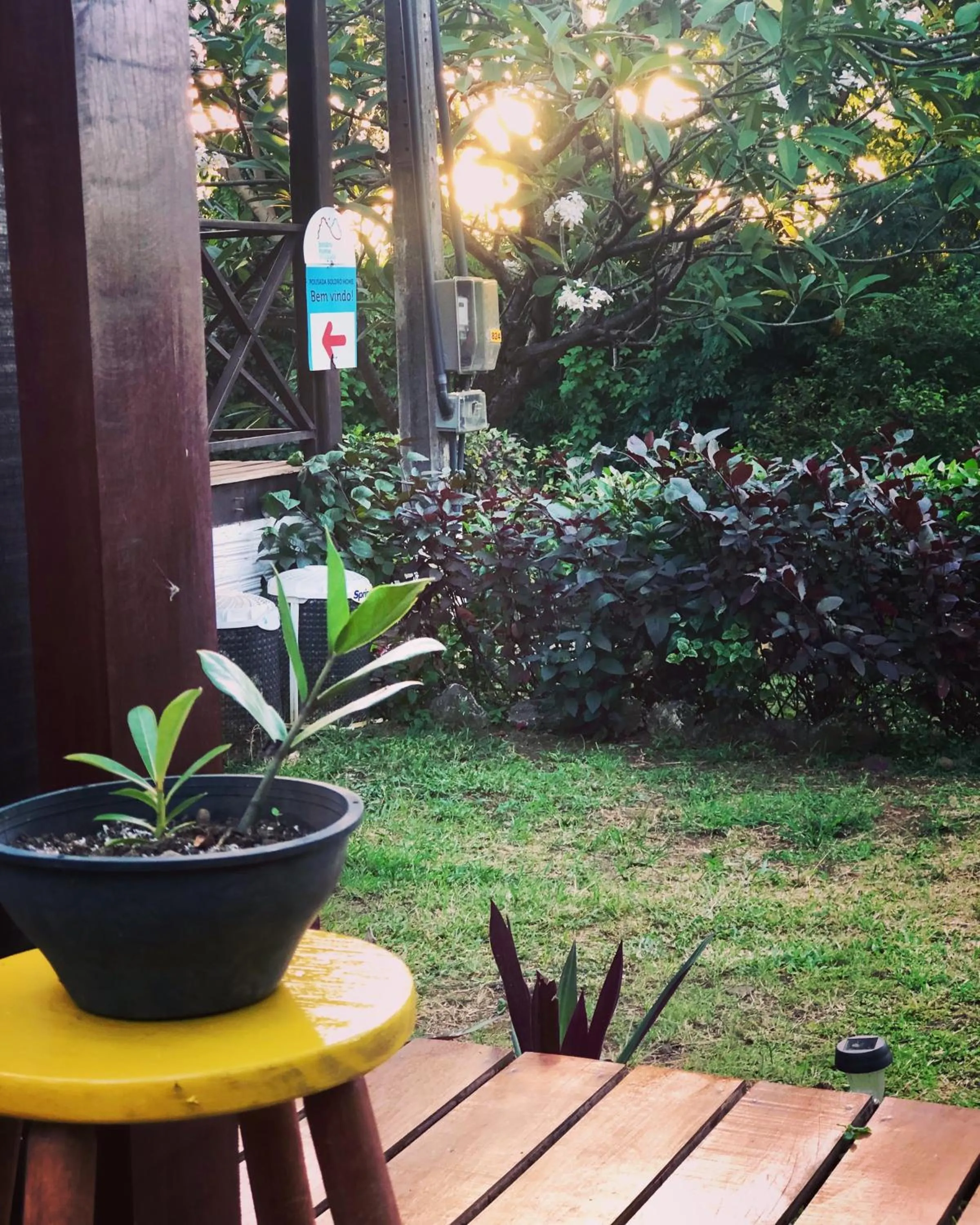 Patio in Pousada Boldró Home