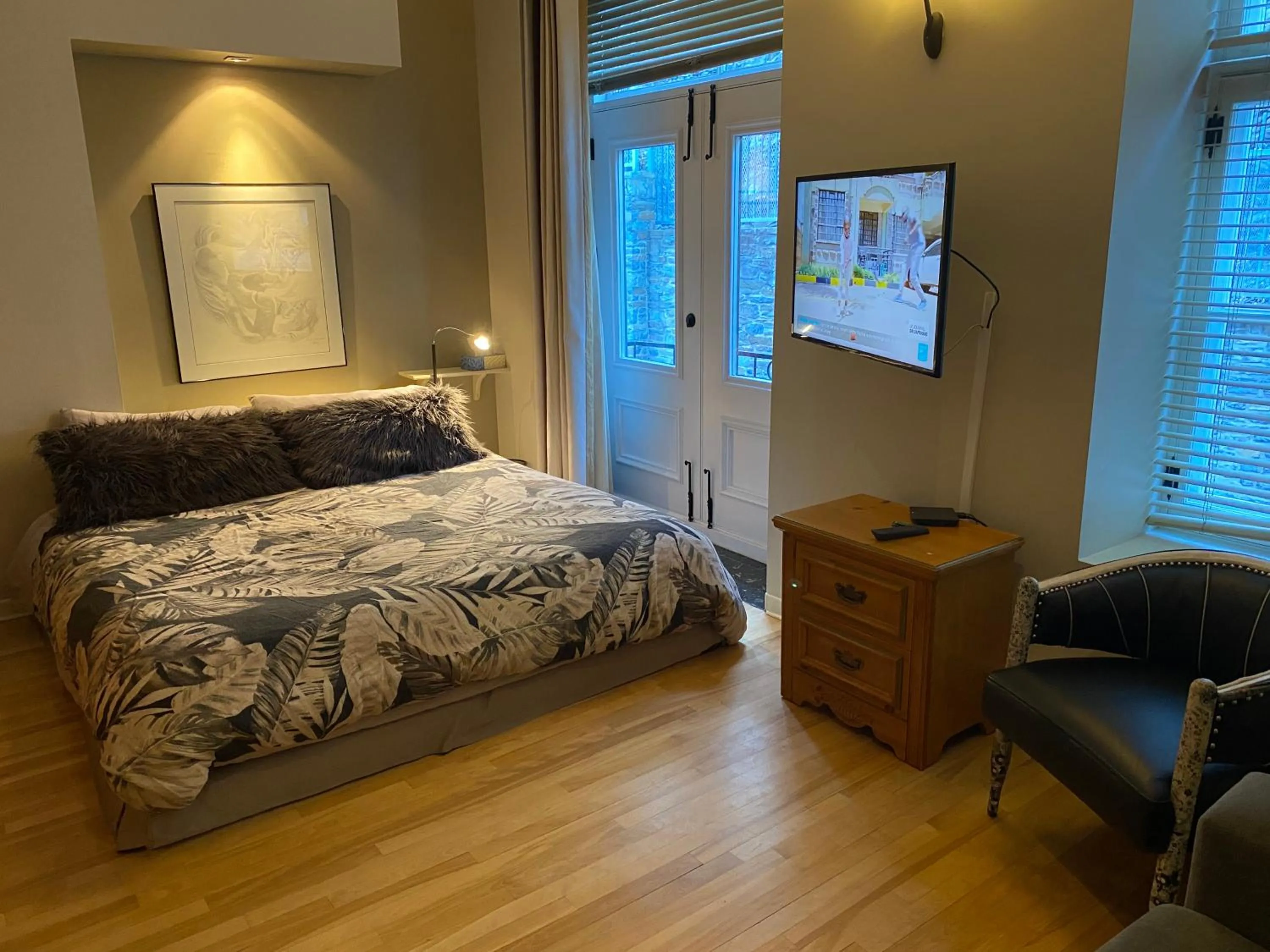 Bedroom in Gite (B&B) du Vieux-Port