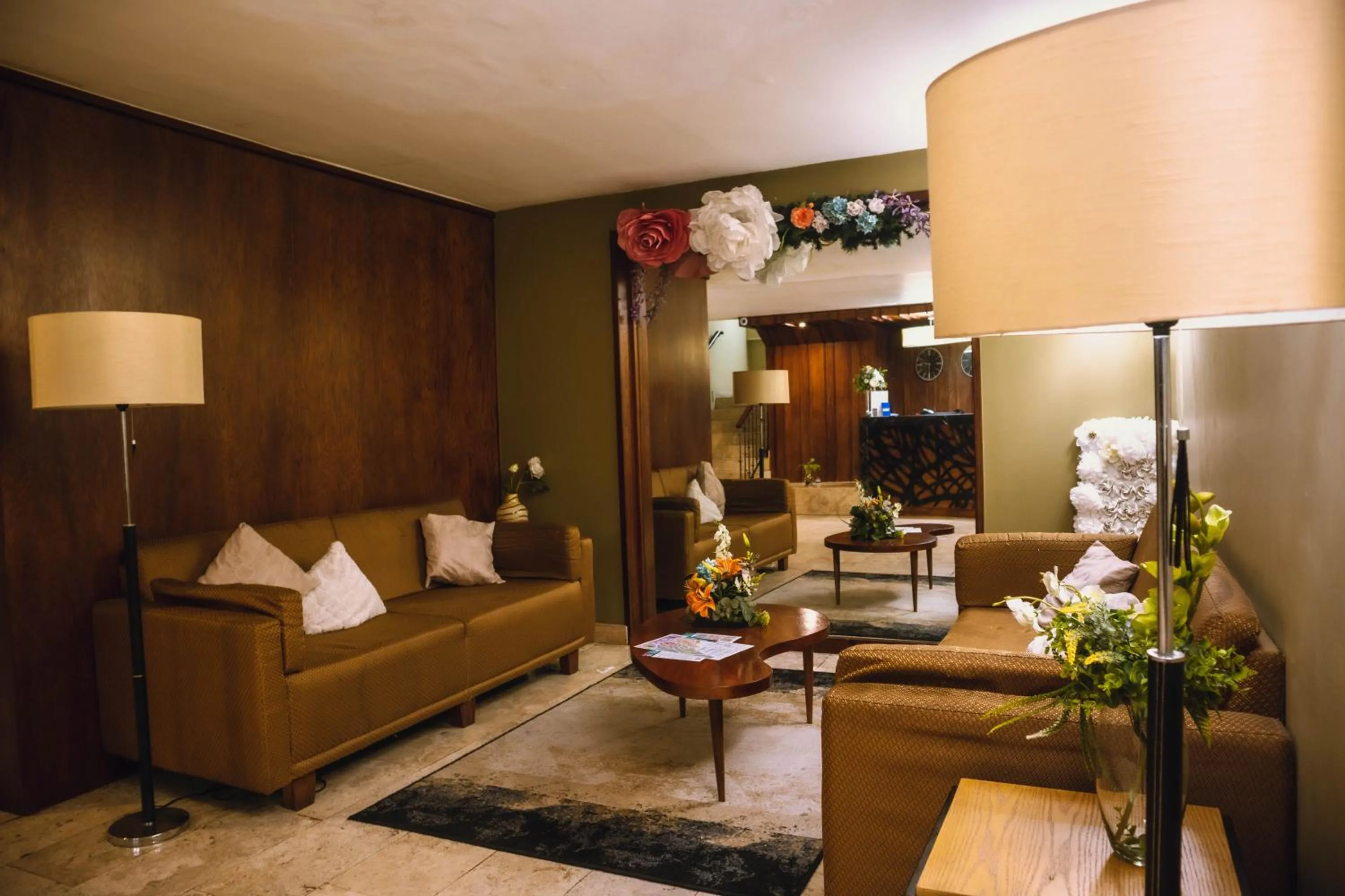 Living room in Hotel Posada del Virrey