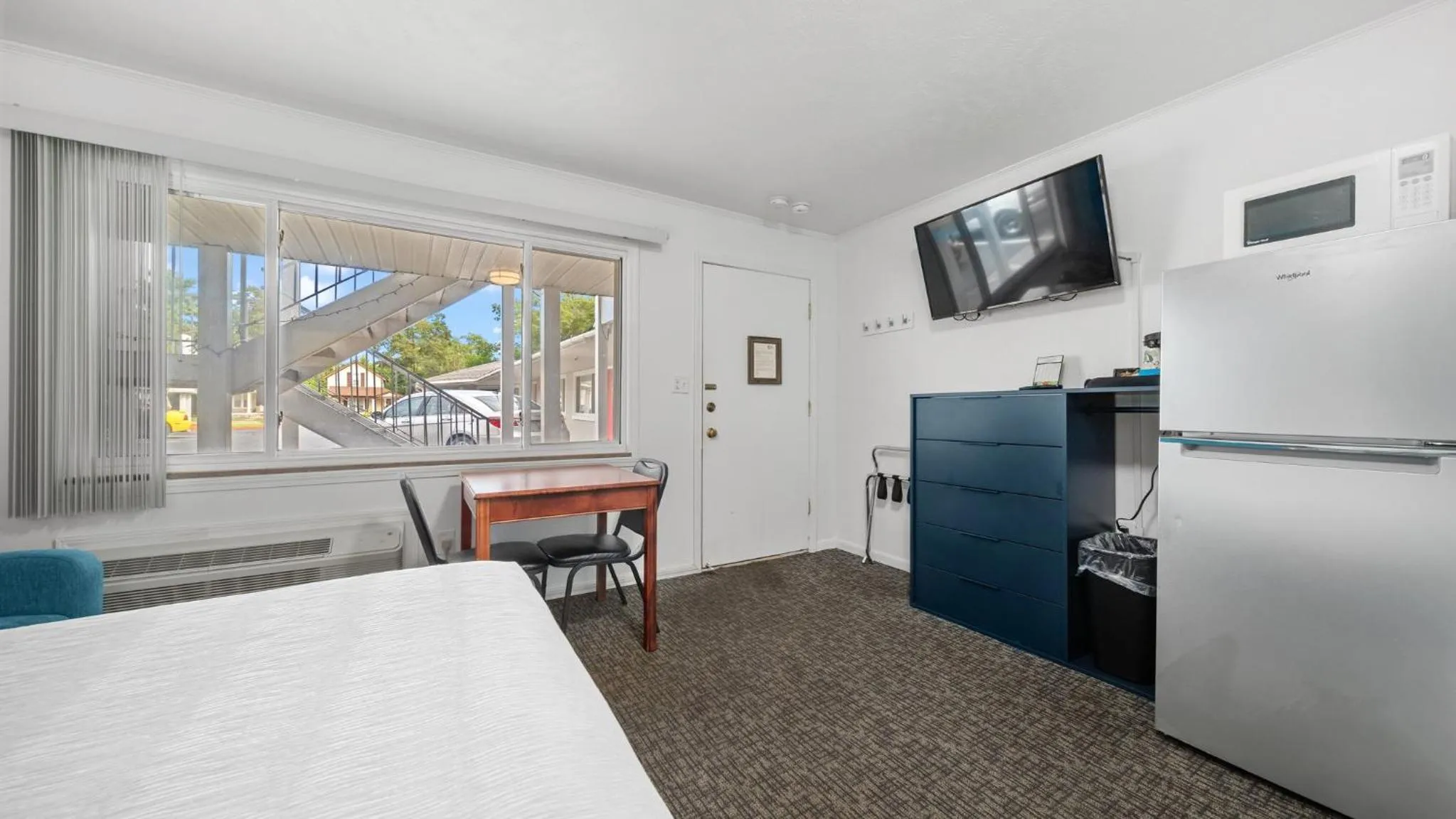 Bed in Grand Traverse Motel