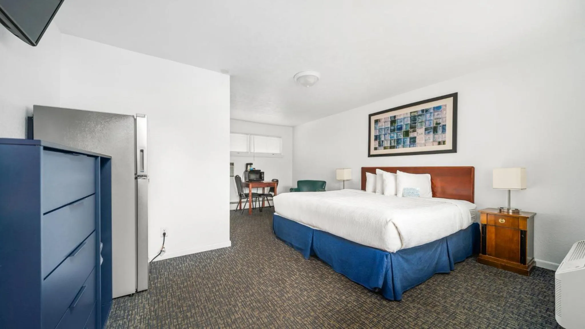 Bed in Grand Traverse Motel