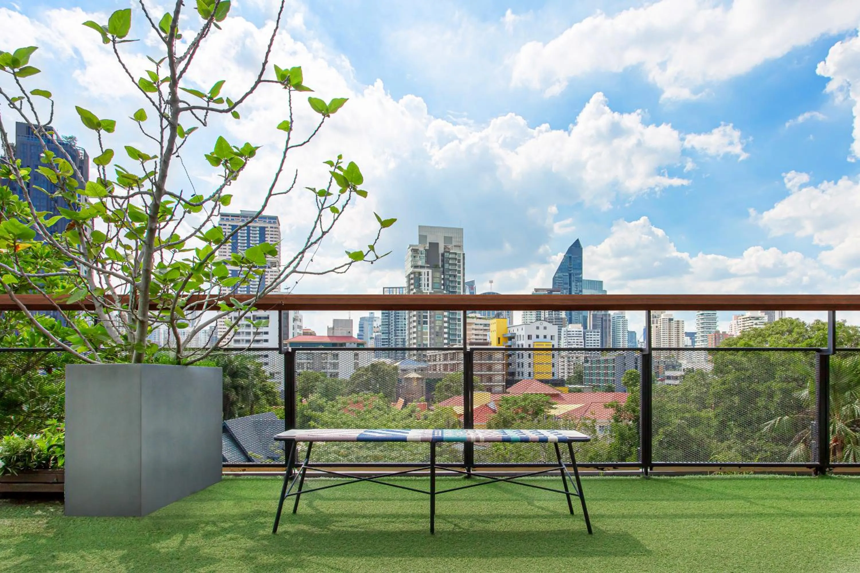 Garden in Volve Hotel Bangkok