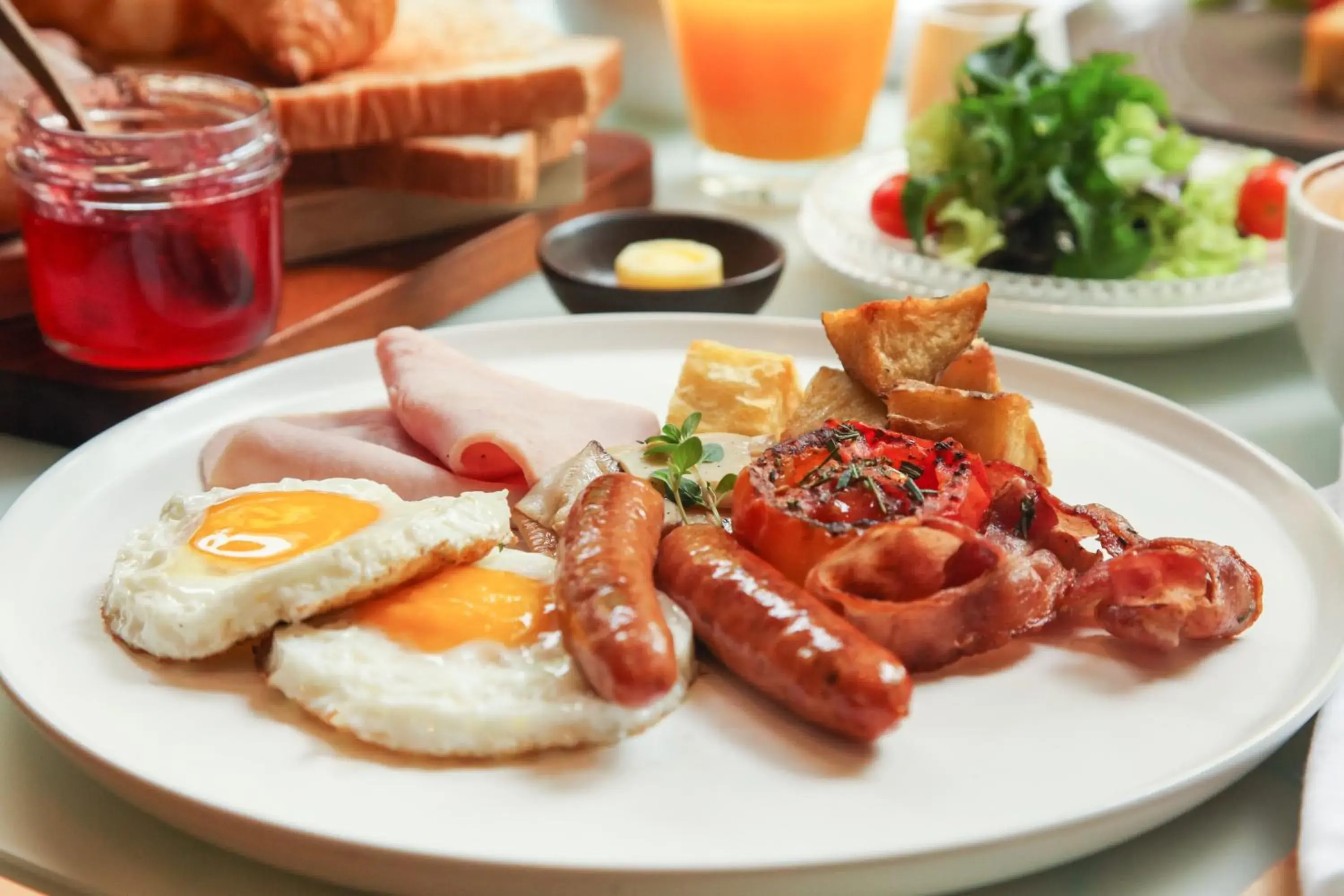 Food close-up in Volve Hotel Bangkok Food close-up in Volve Hotel Bangkok