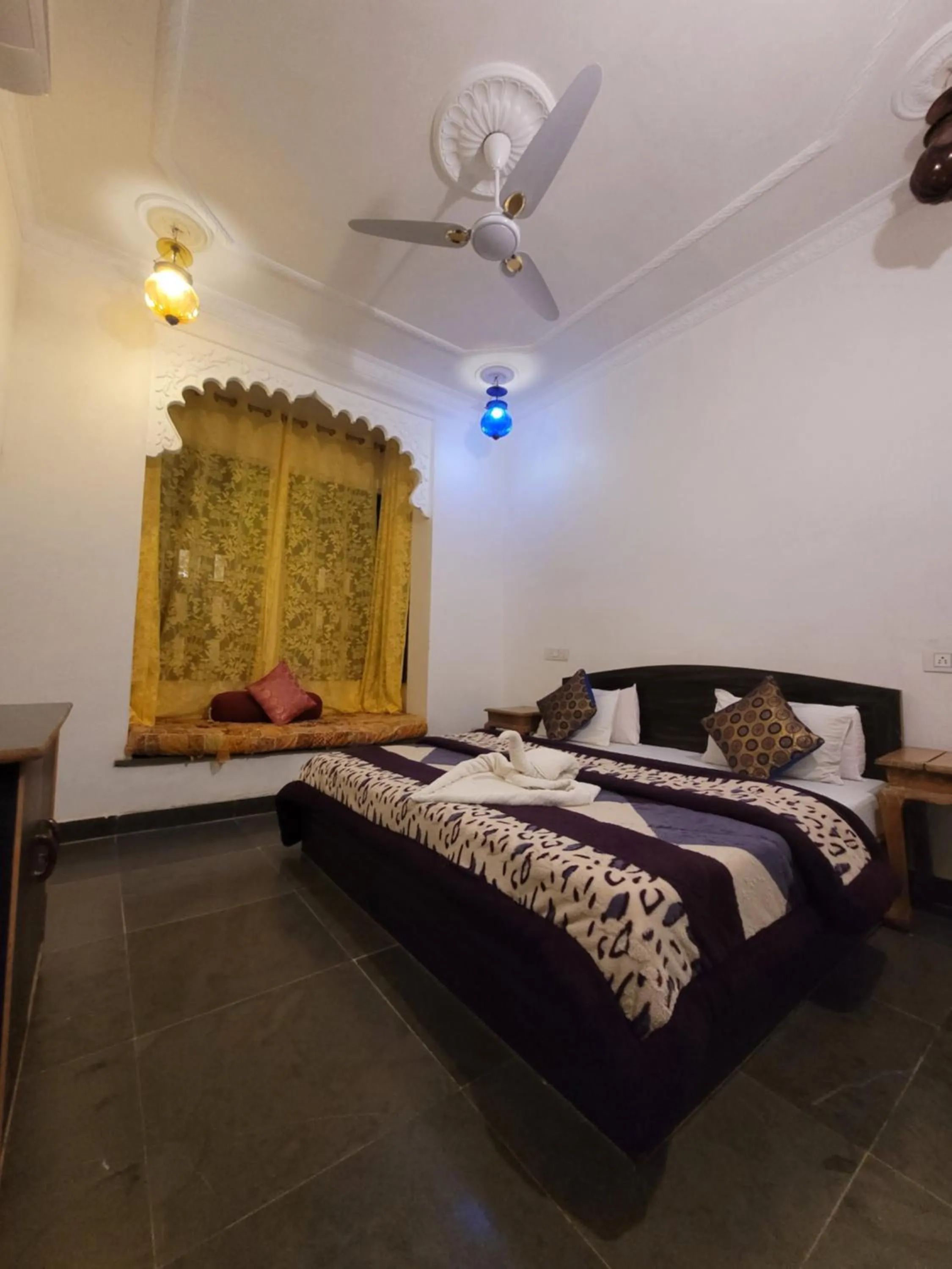 Photo of the whole room, Bed in Hotel Bundi House
