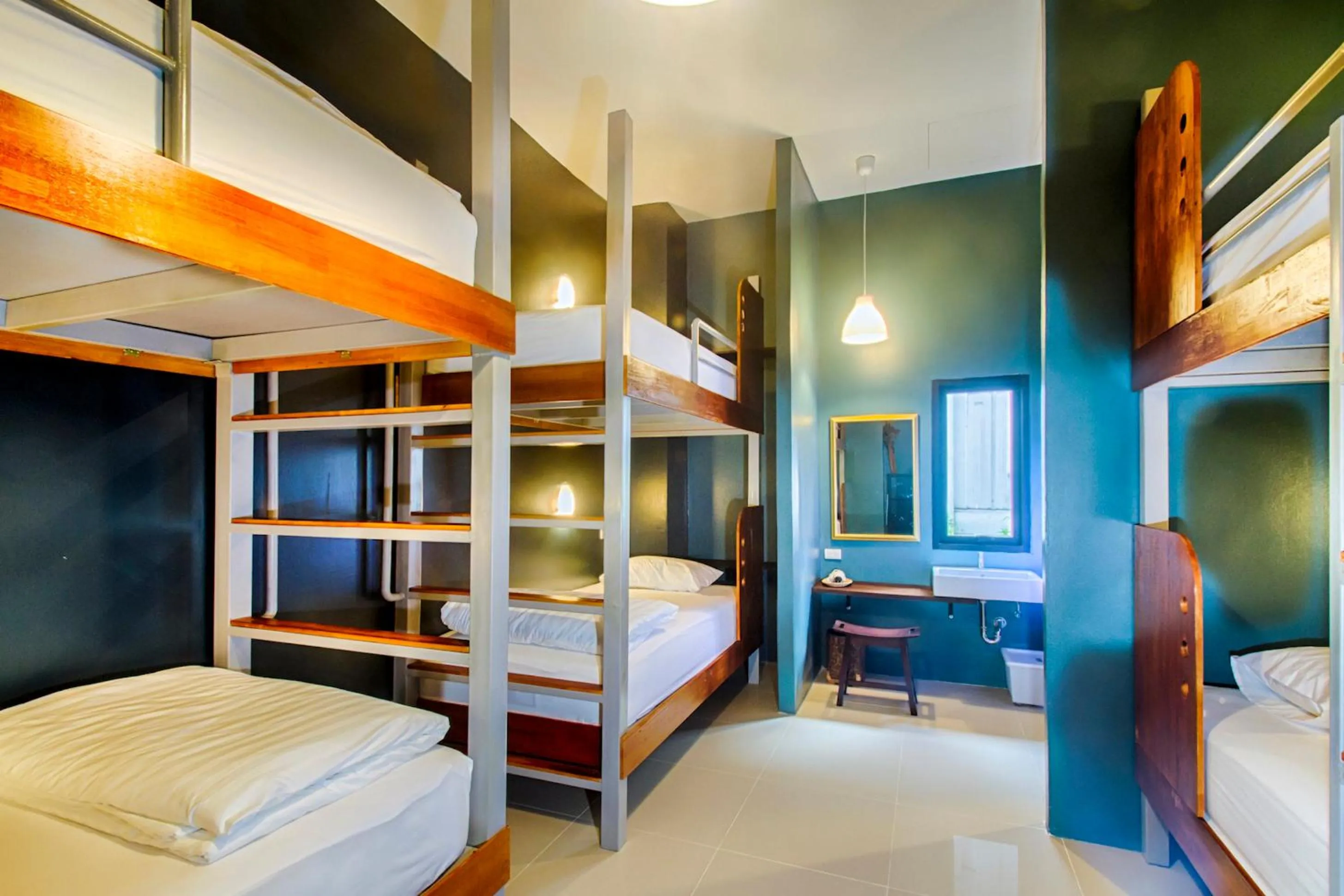 bunk bed, Bed in Hom Hostel & Cooking Club