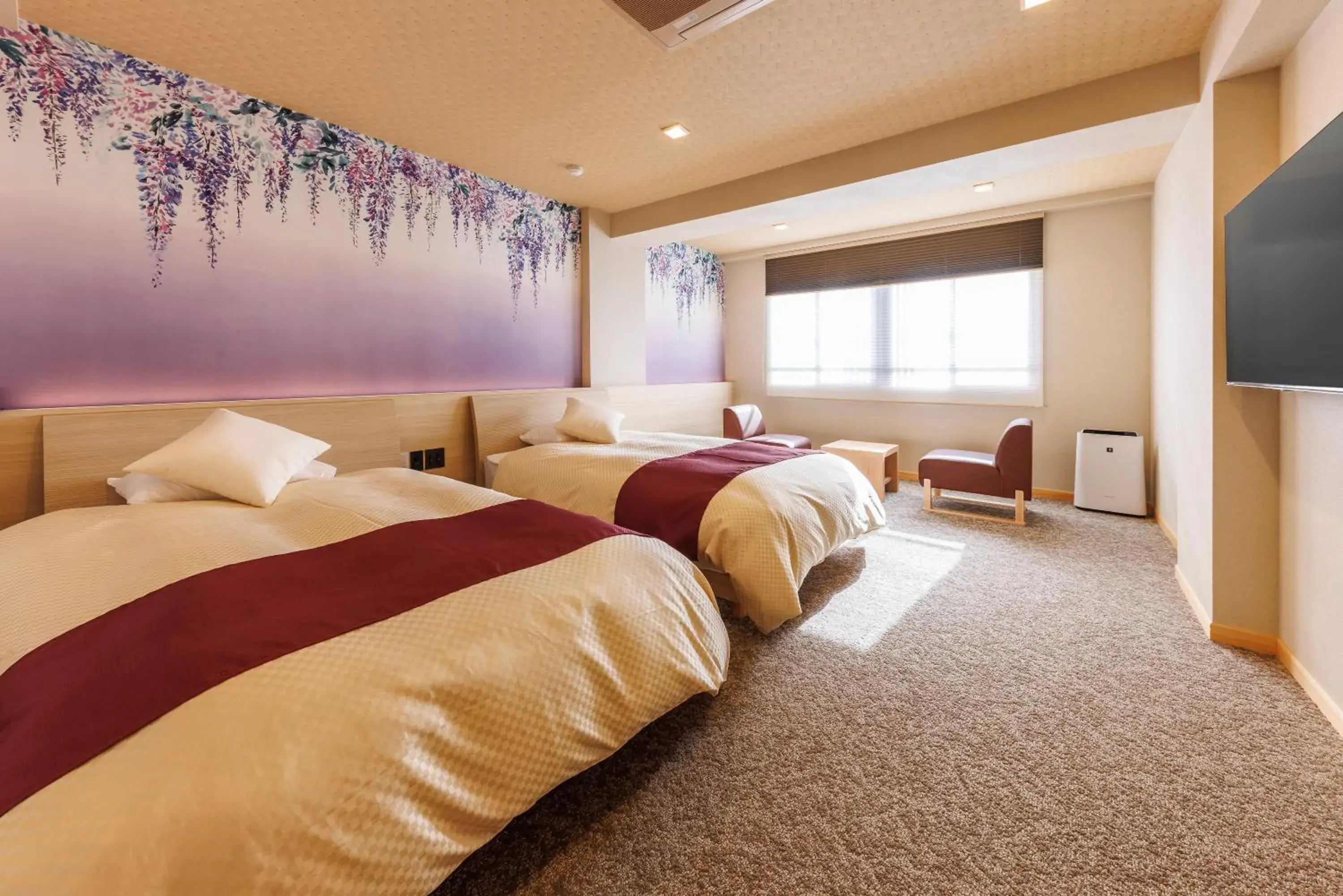 Deluxe Double Room with Two Double Beds - single occupancy in Izu atagawa Yubana mankai -Adult Only- Deluxe Double Room with Two Double Beds - single occupancy in Izu atagawa Yubana mankai -Adult Only-