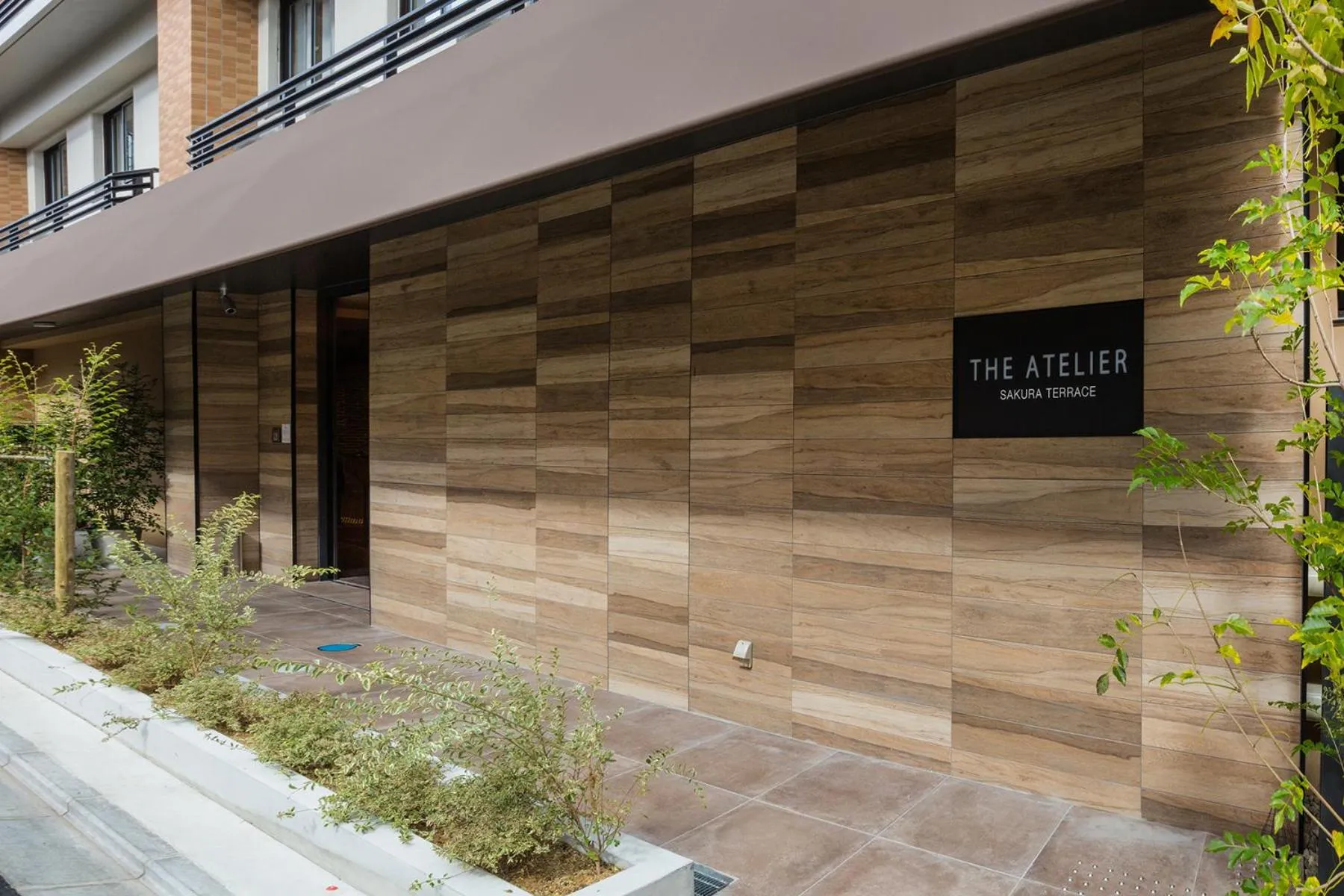 Facade/entrance in Sakura Terrace The Atelier