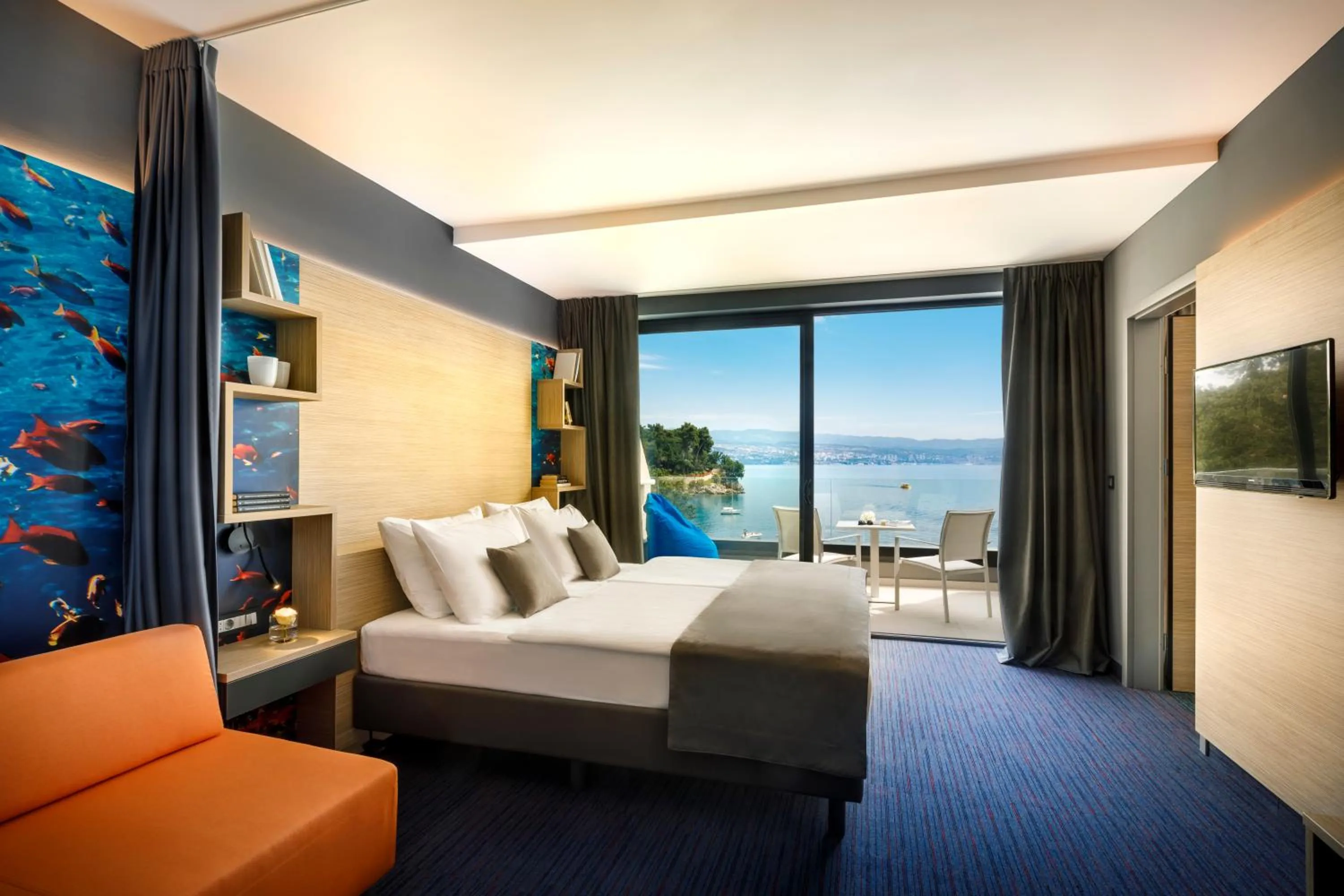 Bed in Hotel Ičići - by Liburnia Hotels & Villas