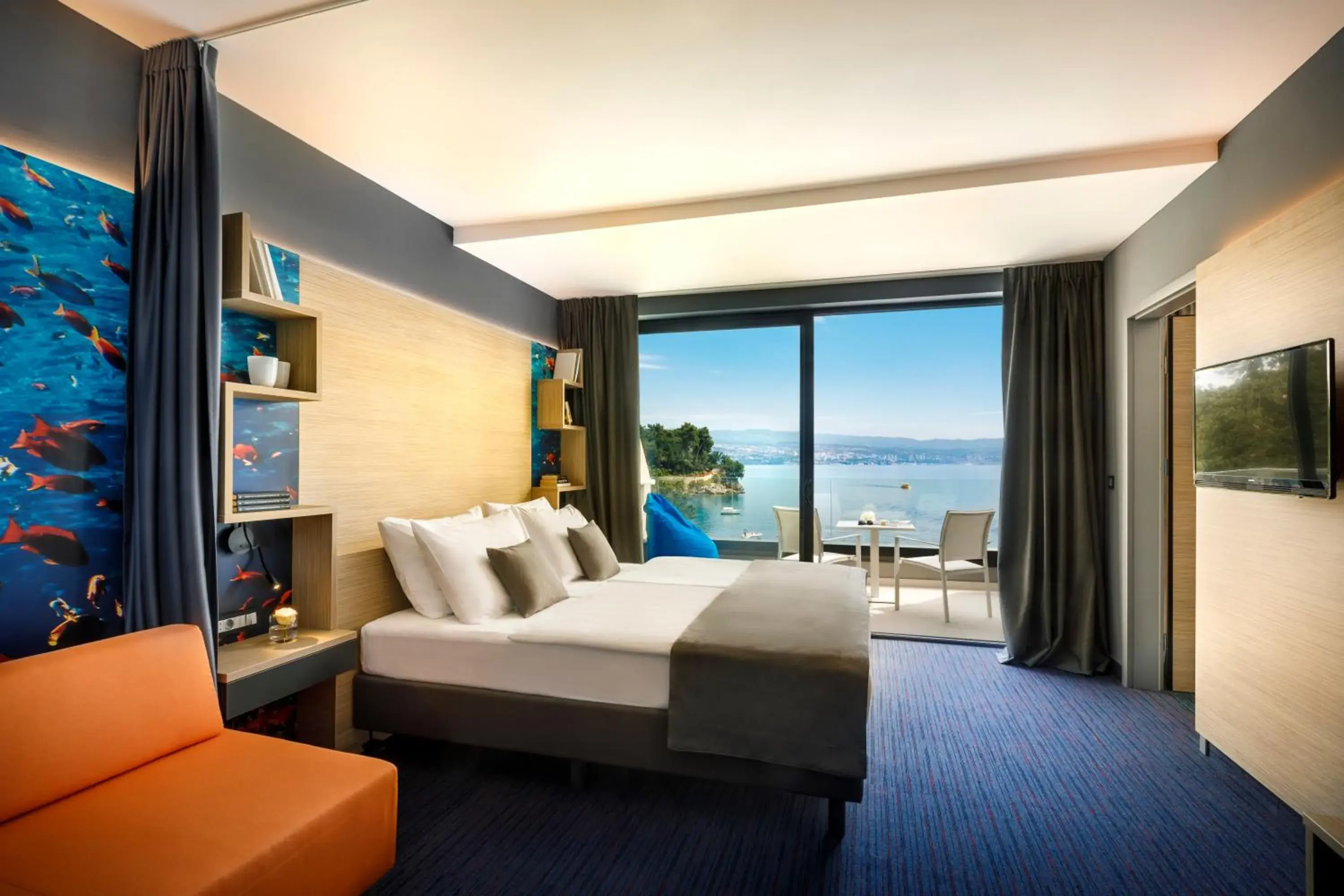 Bed in Hotel Ičići - by Liburnia Hotels & Villas Bed in Hotel Ičići - by Liburnia Hotels & Villas