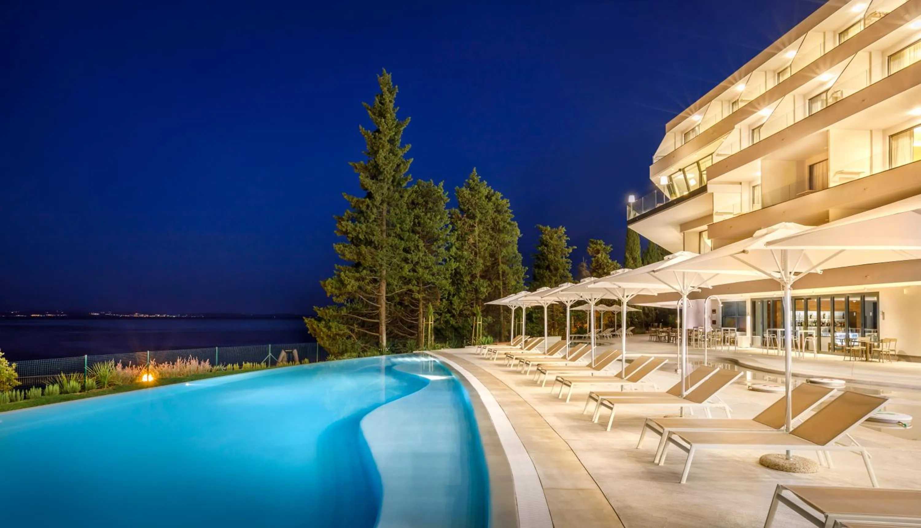Pool view in Hotel Ičići - by Liburnia Hotels & Villas