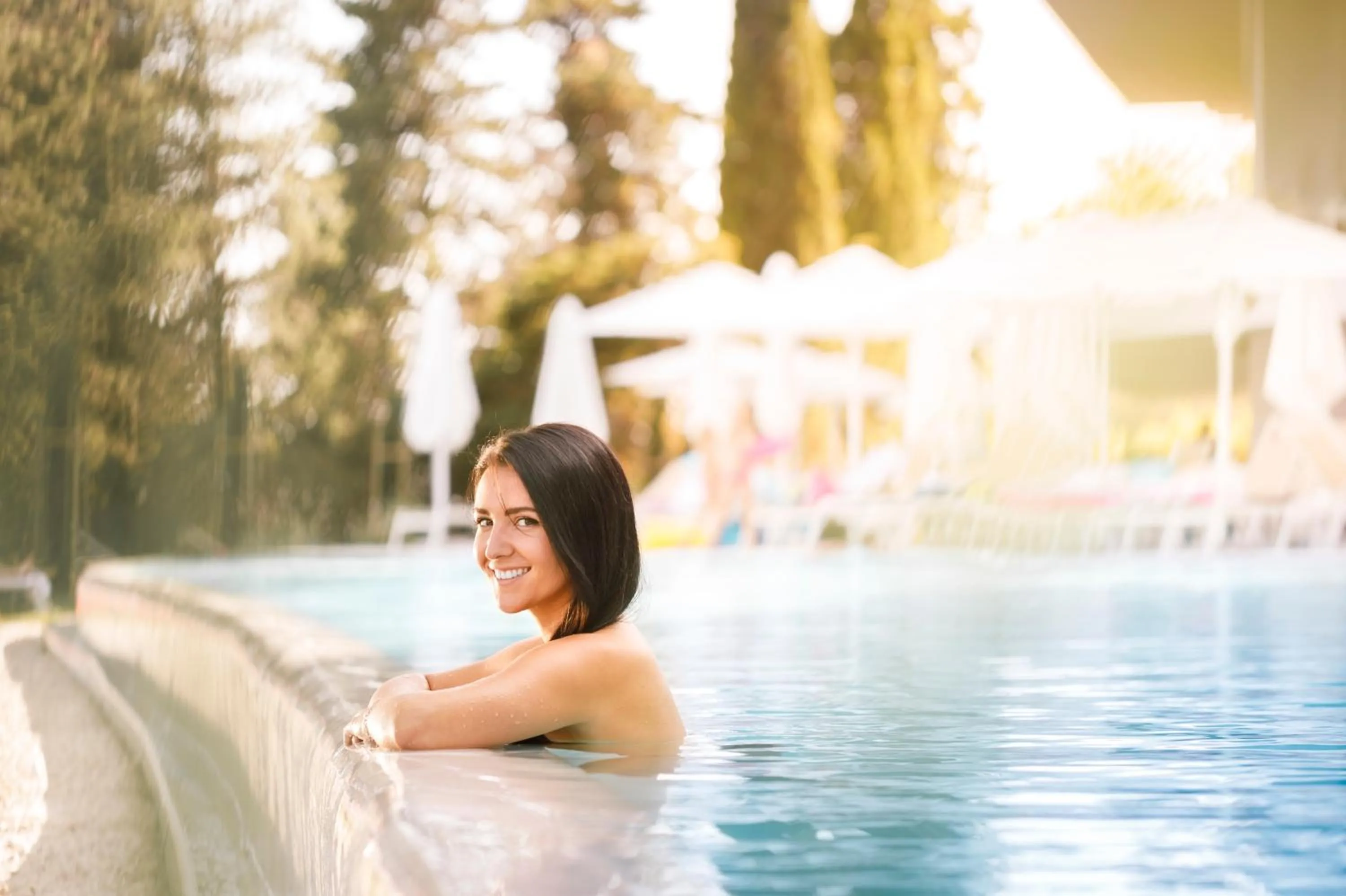 Swimming pool in Hotel Ičići - by Liburnia Hotels & Villas