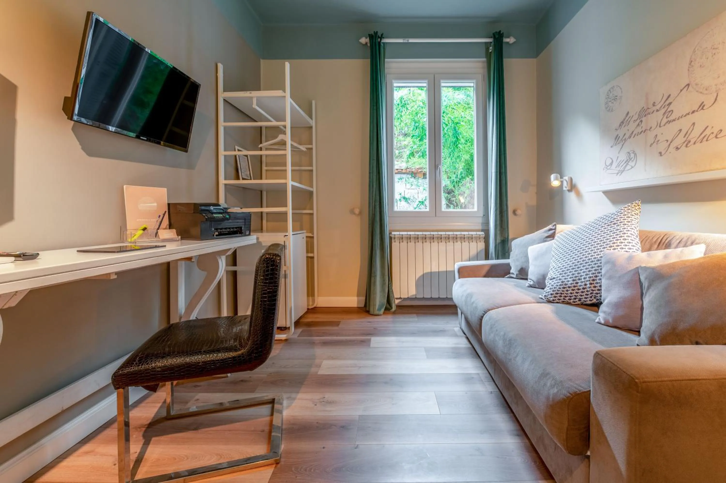 Seating area in Gian Paul Hotel