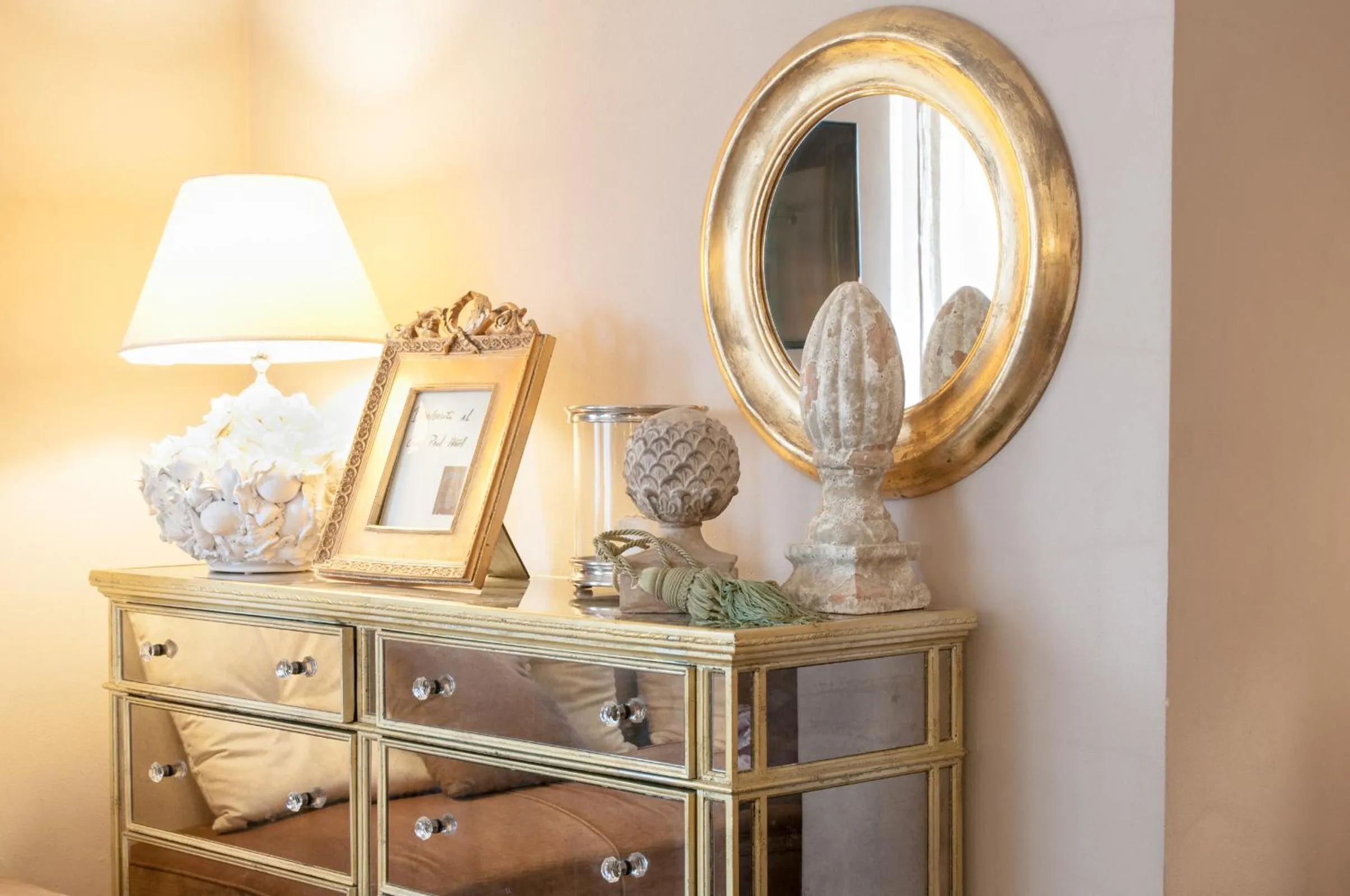 Seating area in Gian Paul Hotel