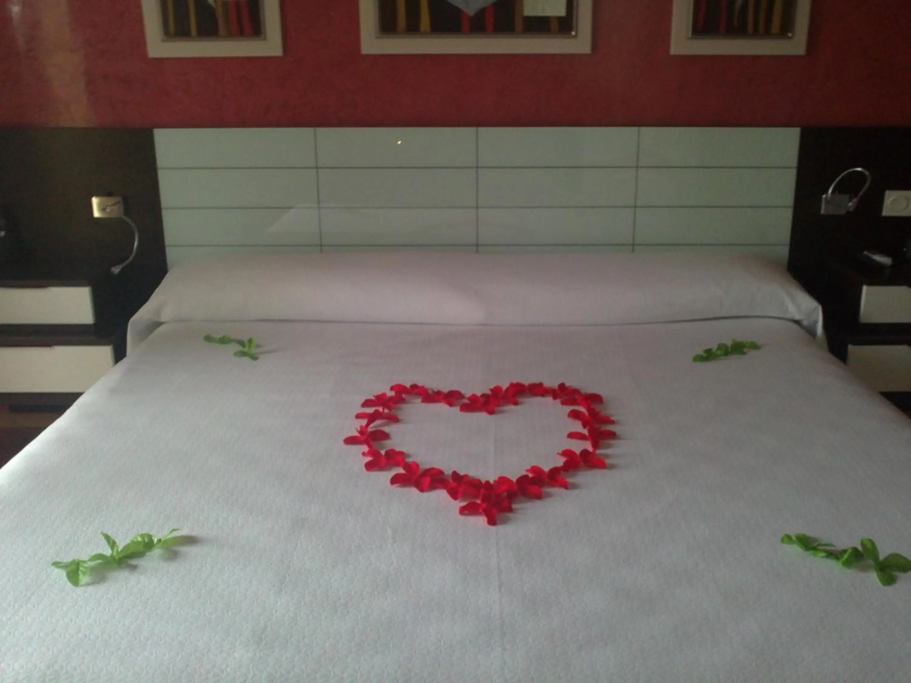Bed in Hotel Gardu