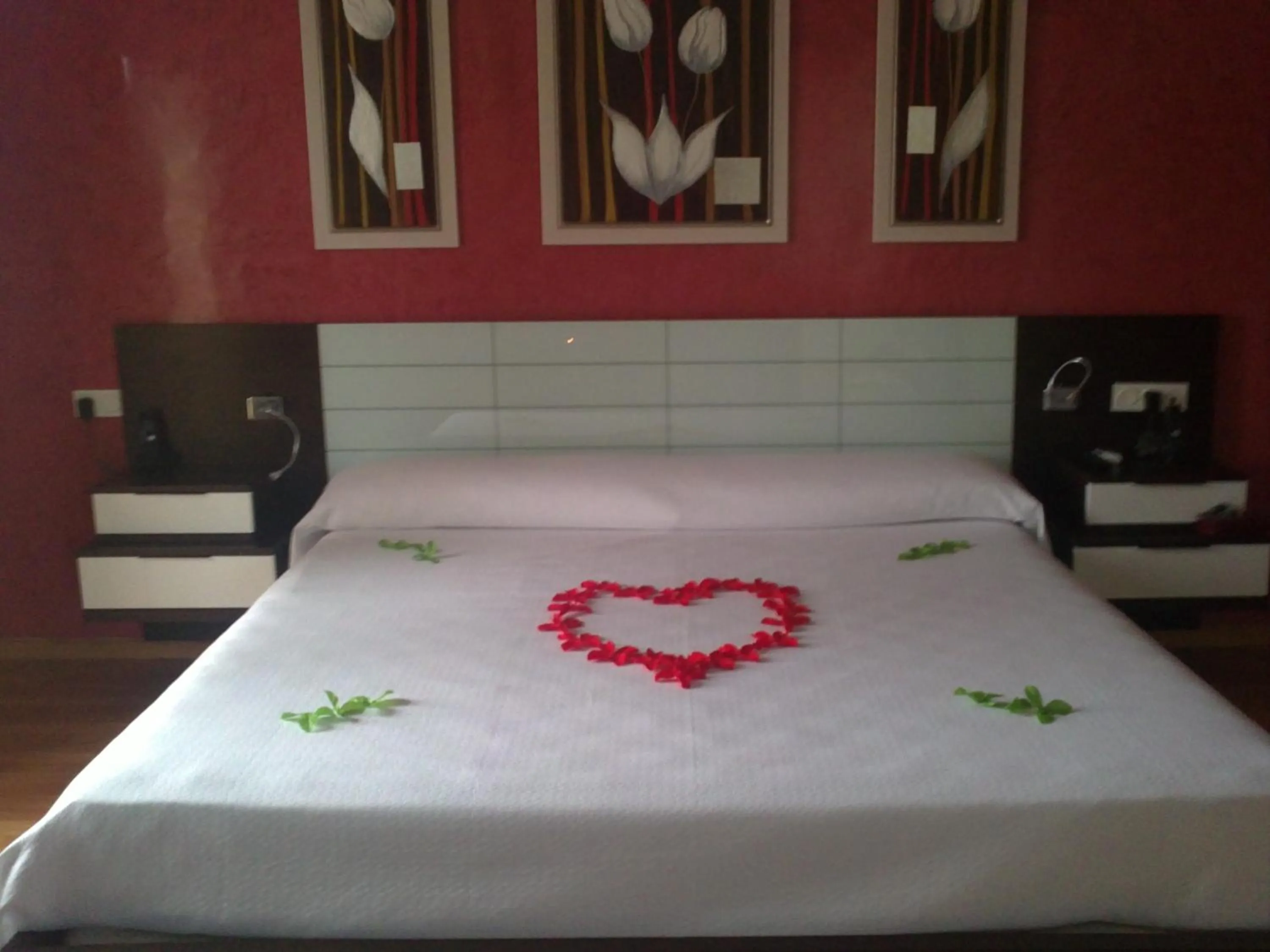 Bed in Hotel Gardu