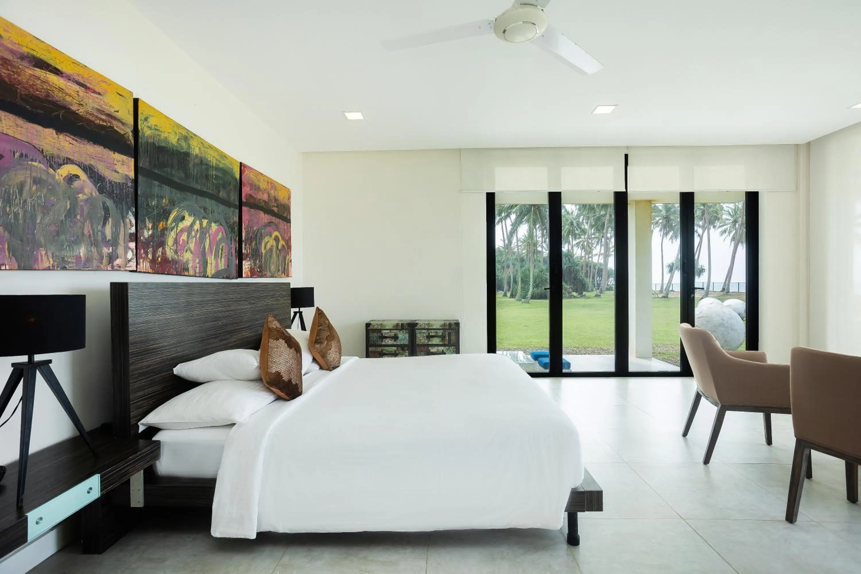 Bed in Green Turtle Villa by TSC, Bentota