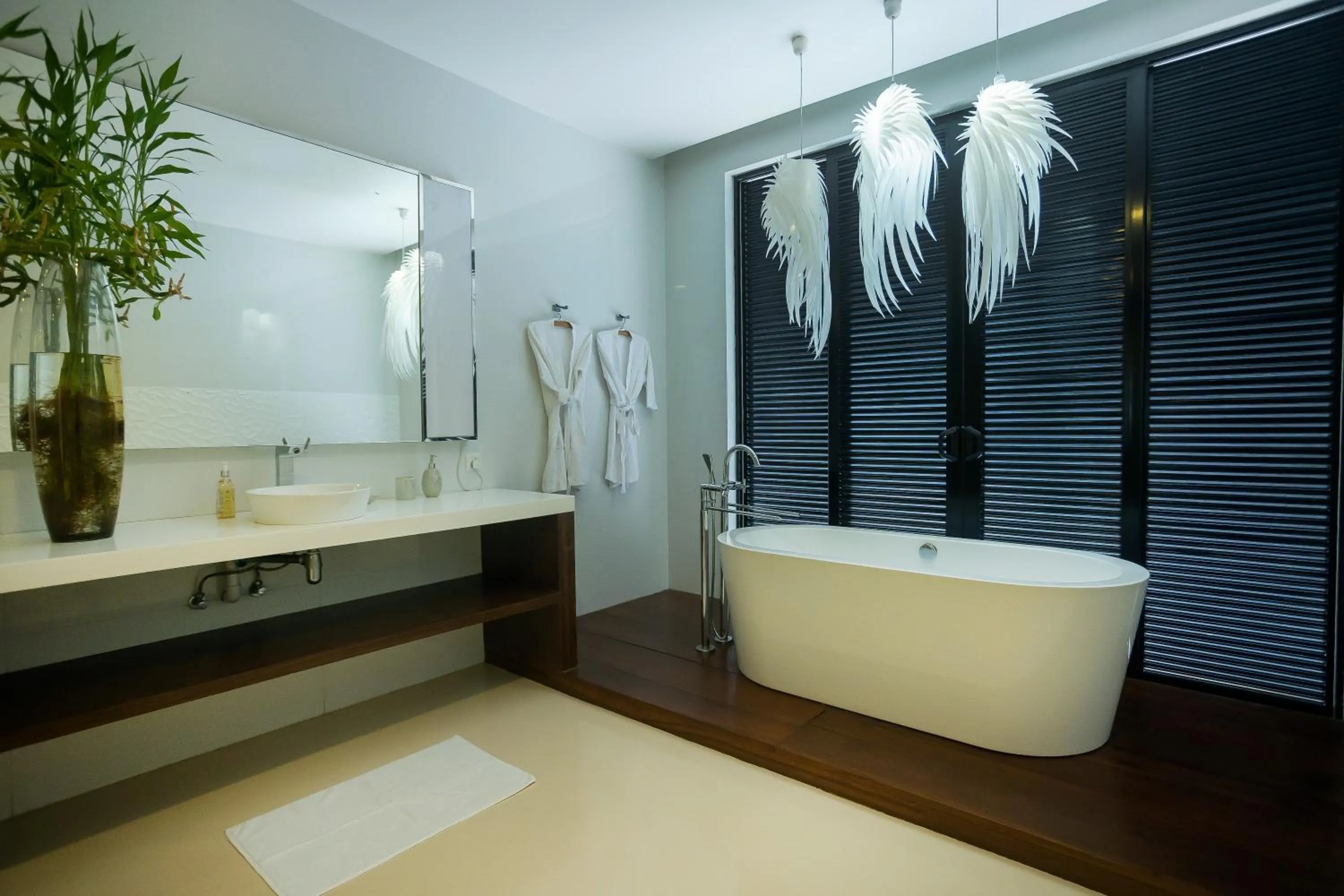 Bathroom in Green Turtle Villa by TSC, Bentota