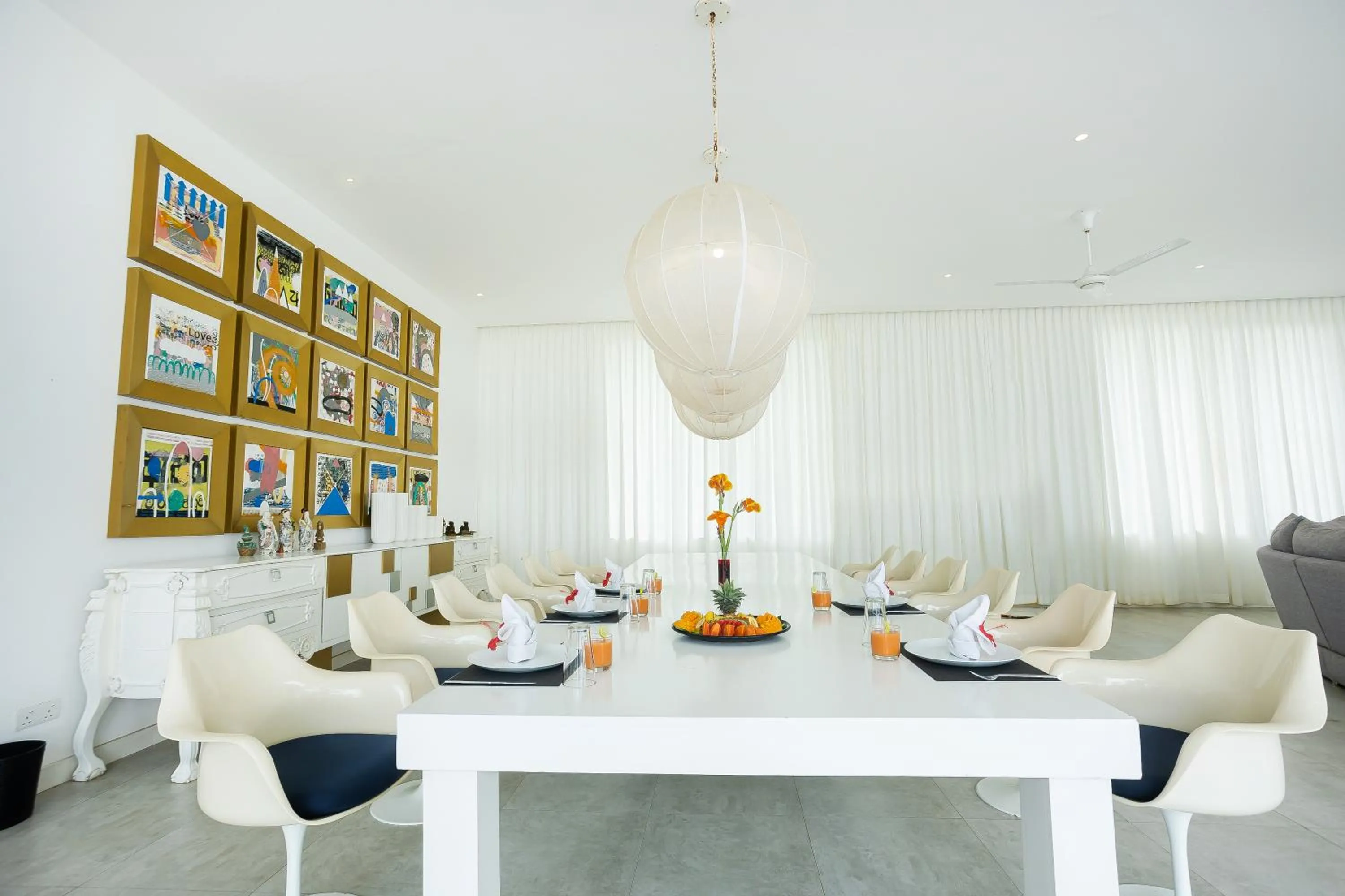 Dining area in Green Turtle Villa by TSC, Bentota