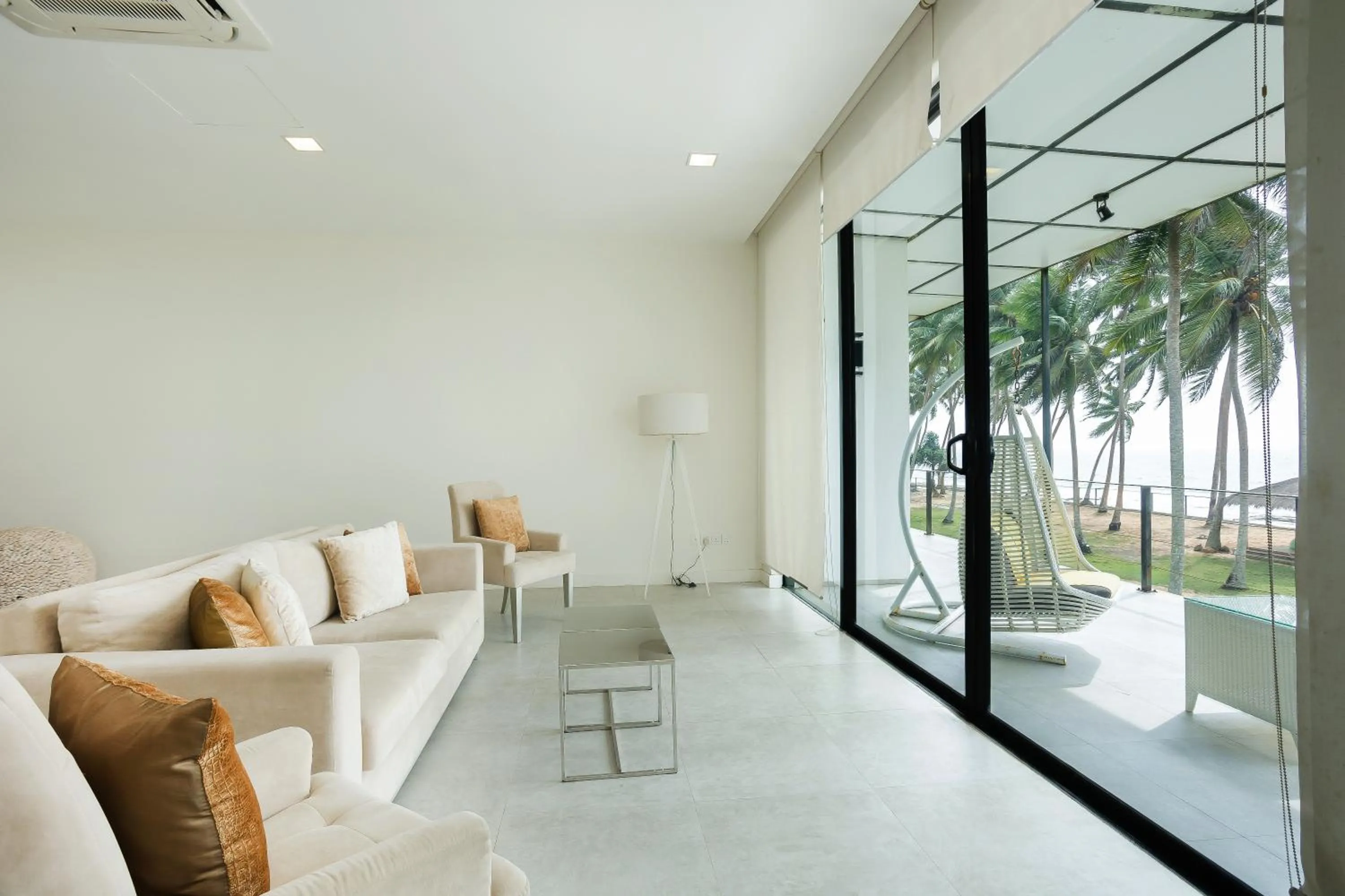 Seating area in Green Turtle Villa by TSC, Bentota