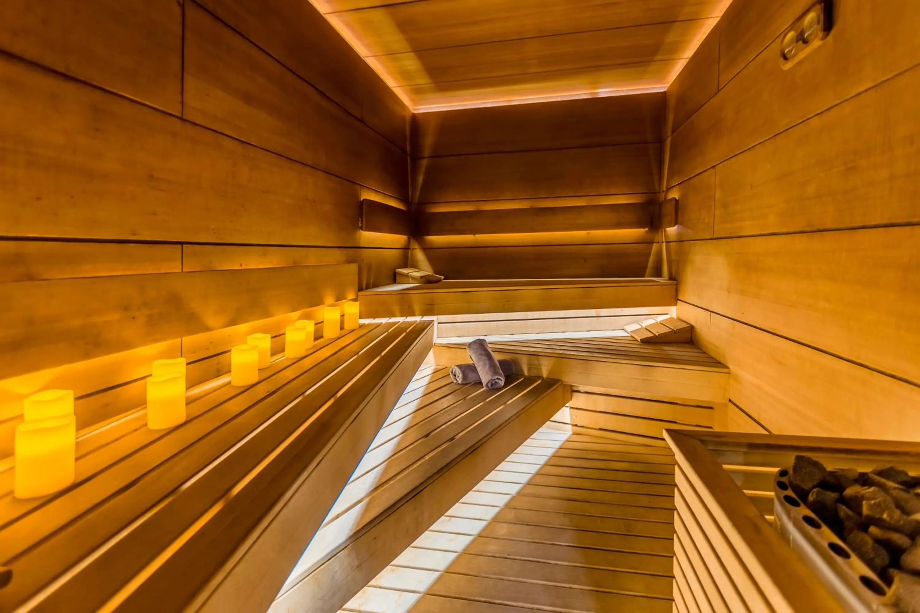 Sauna in Hotel Arte SPA & Park