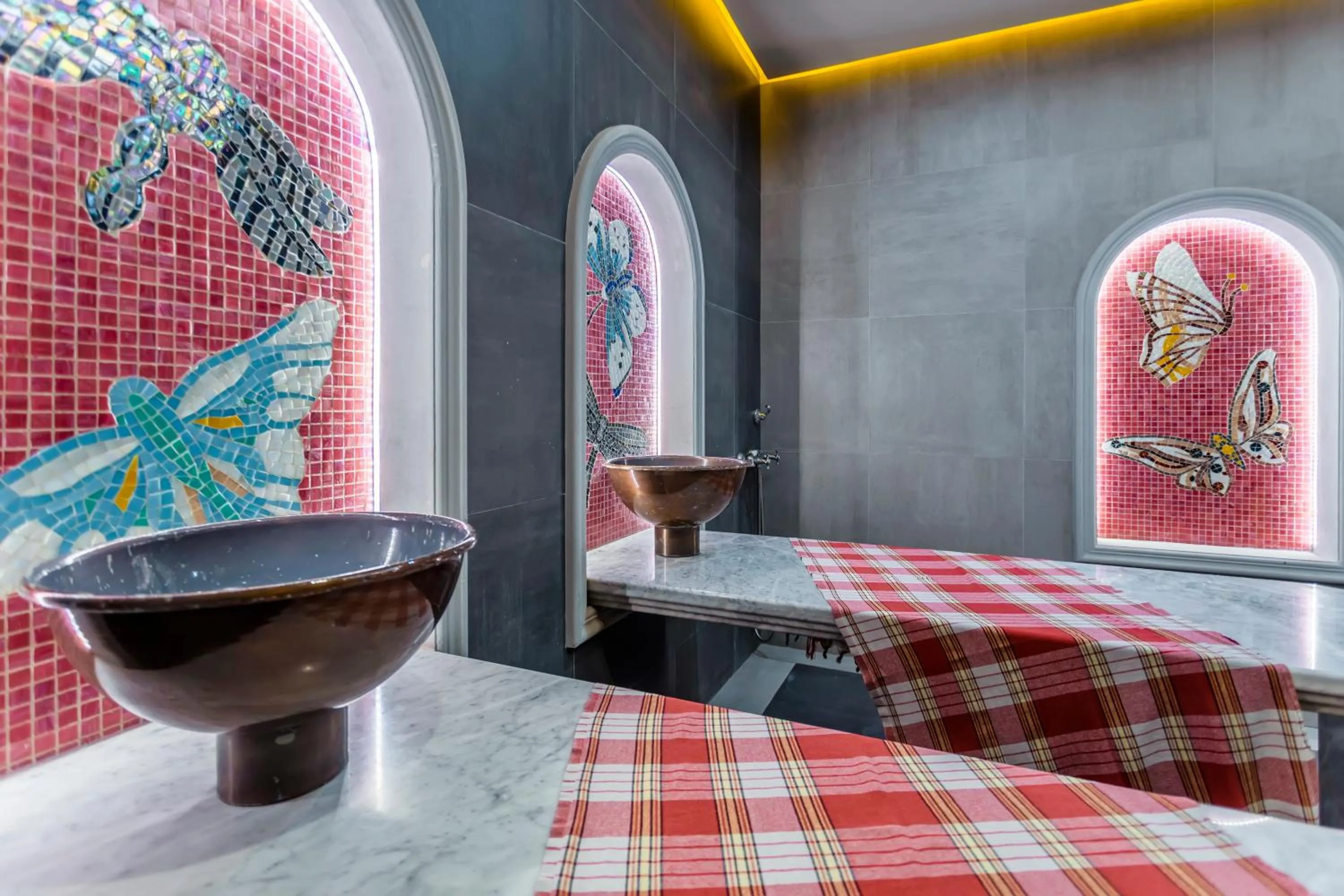 Steam room in Hotel Arte SPA & Park