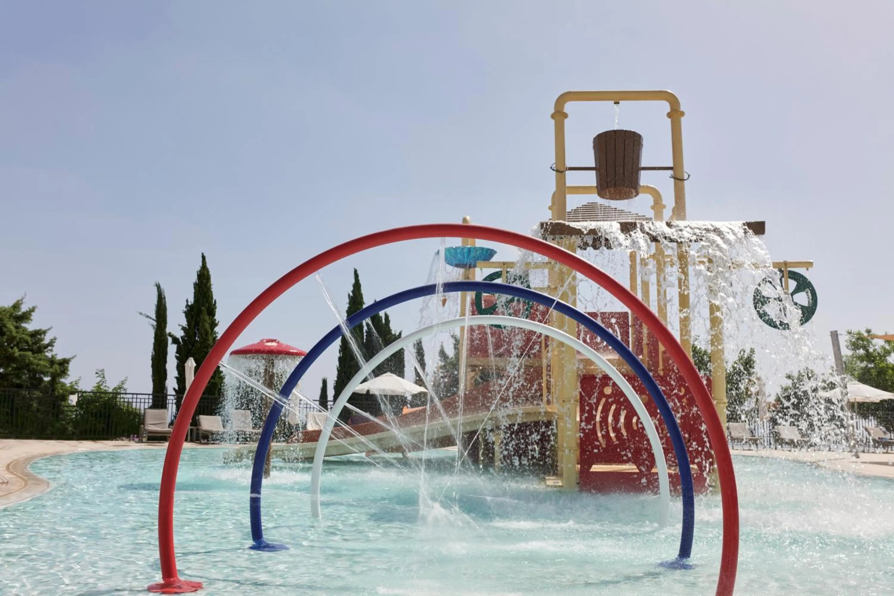 Aqua park in Aphrodite Hills Hotel