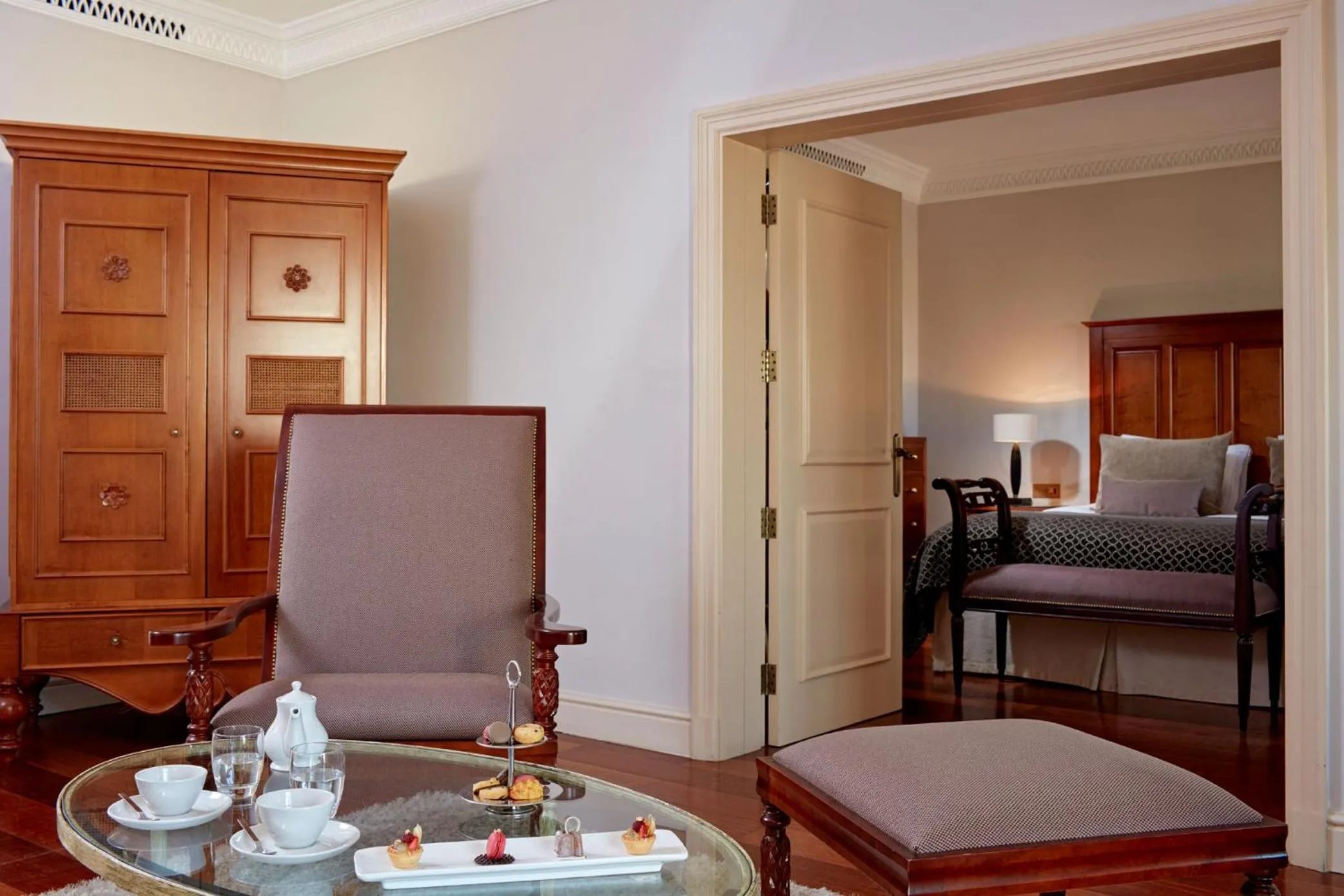 Seating area in Aphrodite Hills Hotel