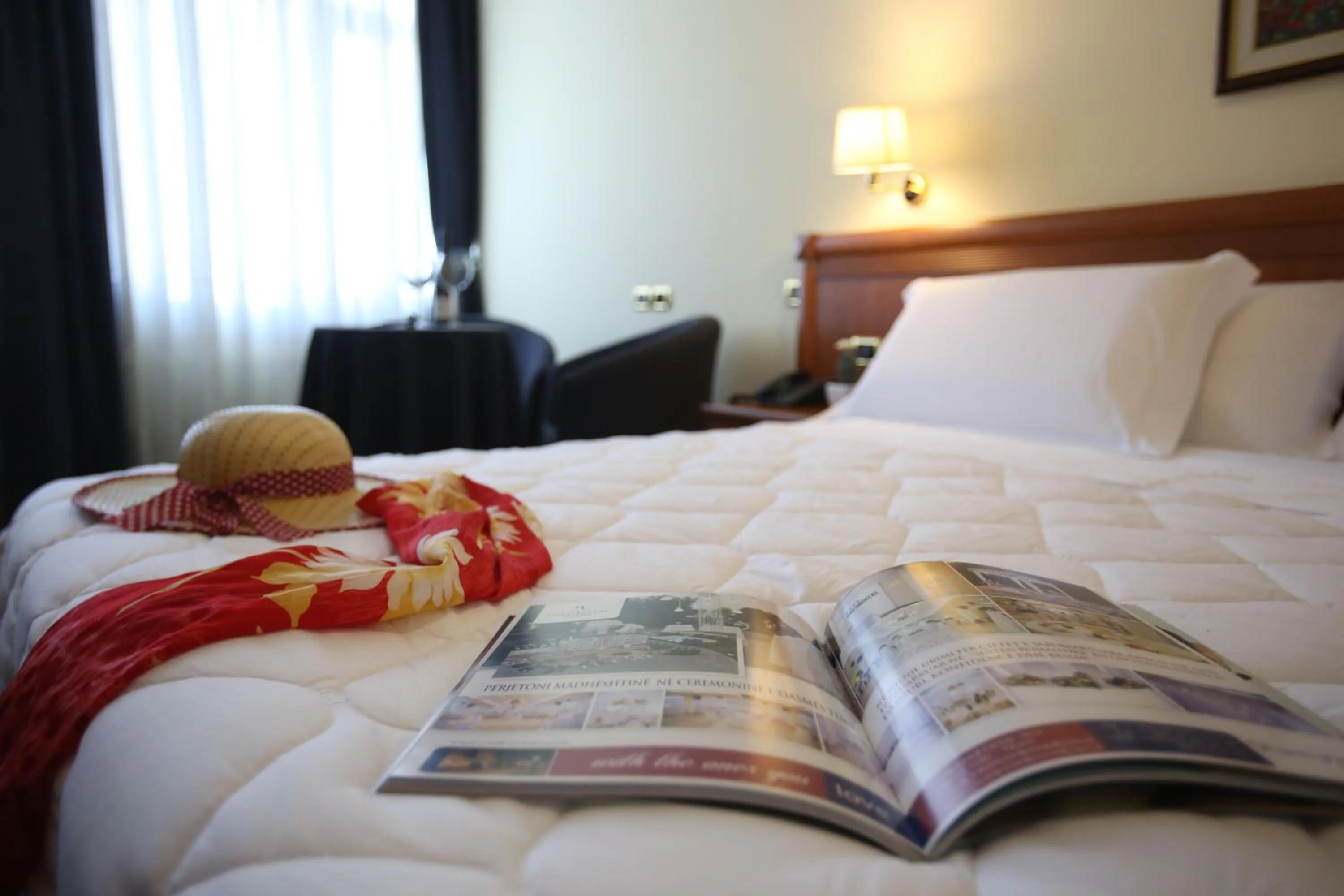 Bed in Hotel Continental