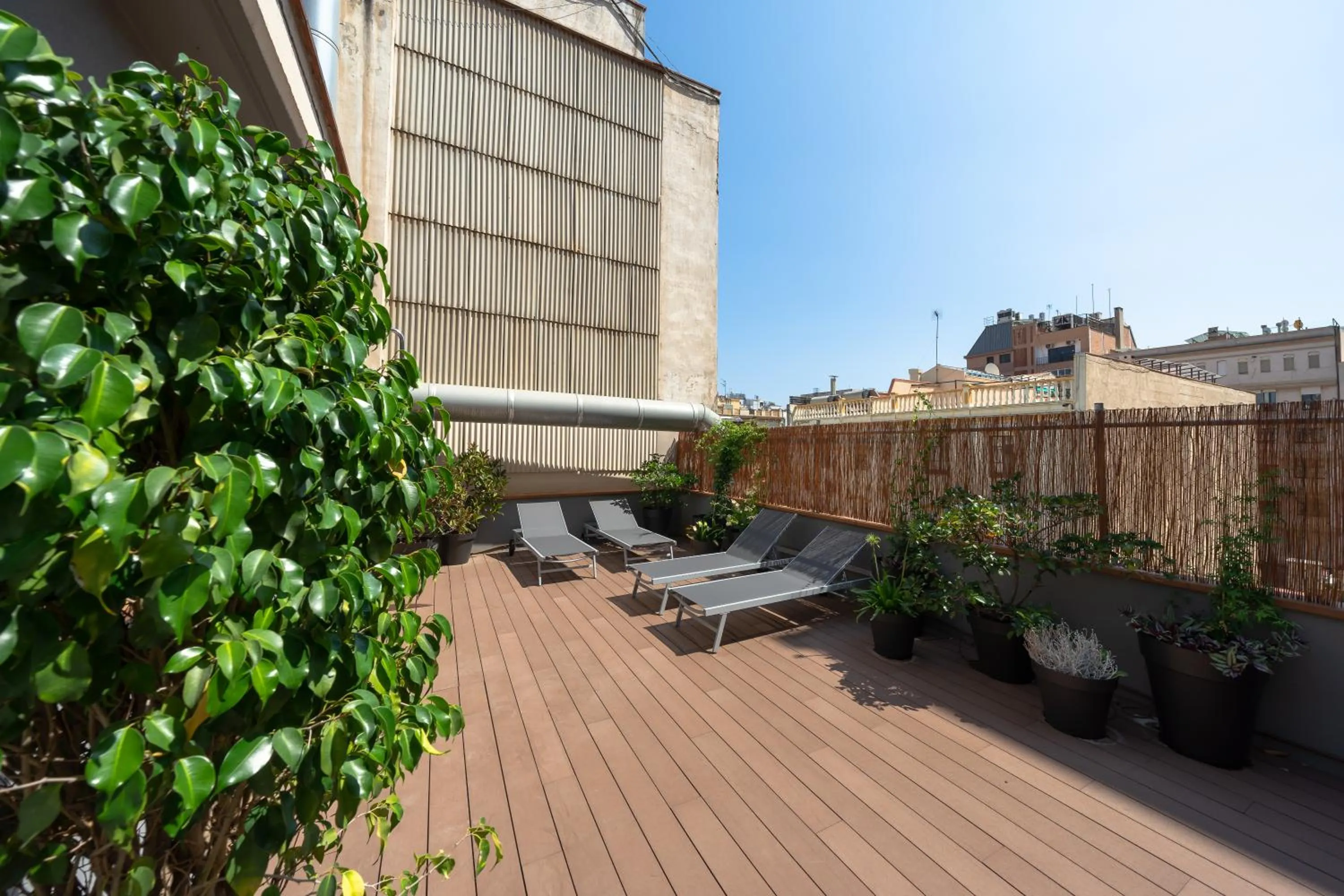 Solarium in Bonavista Apartments - Passeig de Gracia
