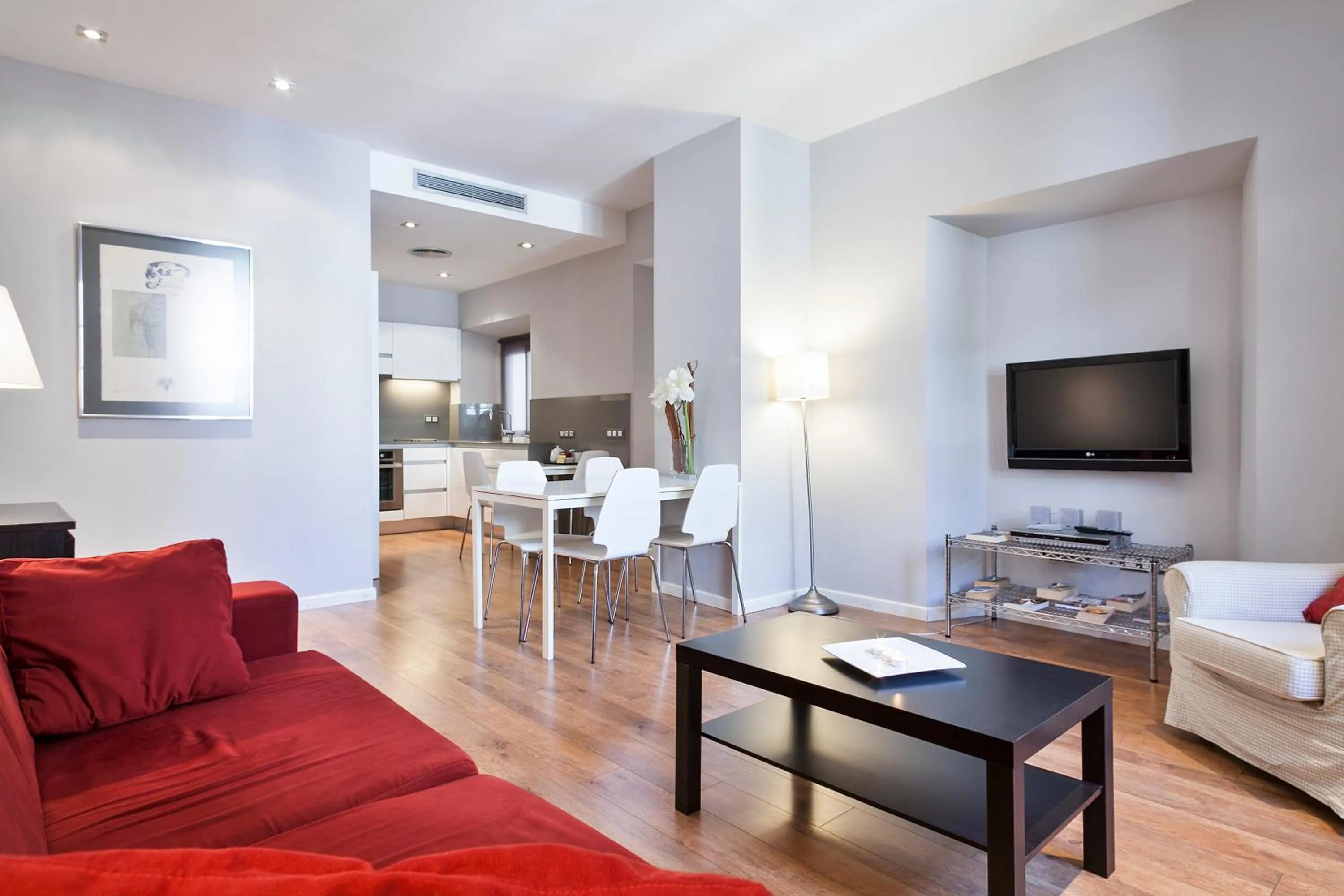 Living room in Bonavista Apartments - Passeig de Gracia