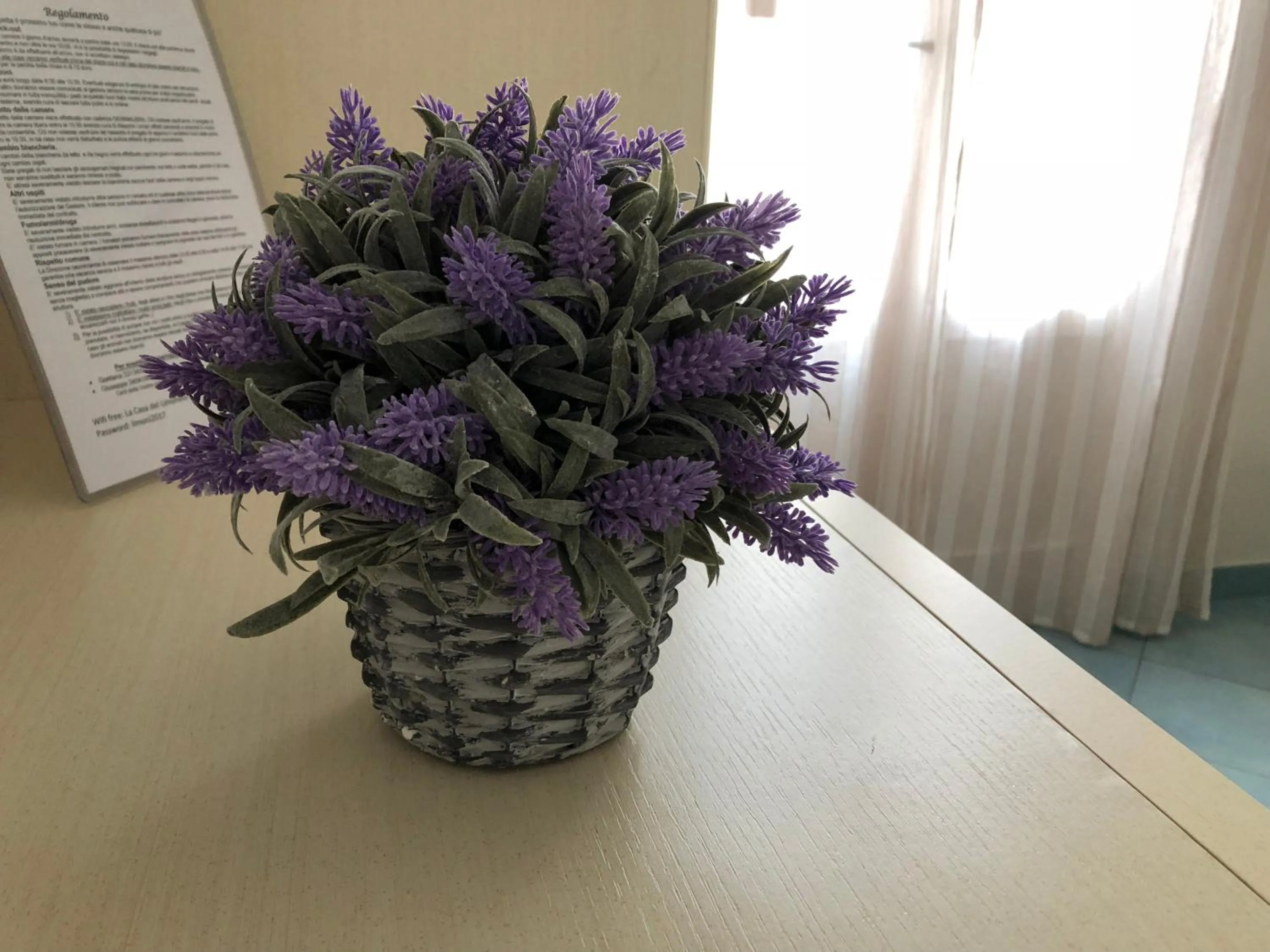 Decorative detail in La Casa del Limoneto