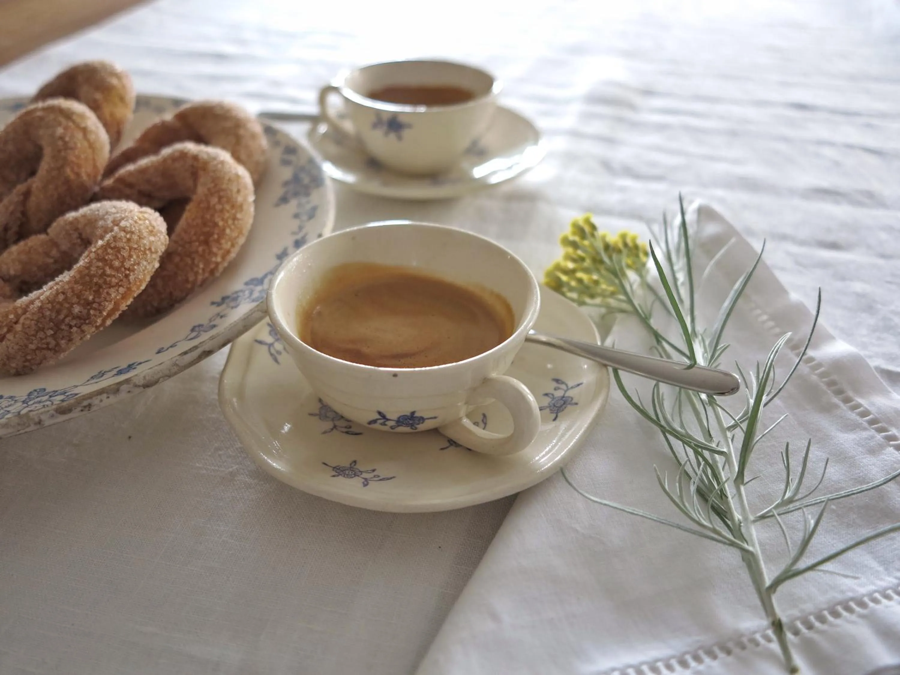 Decorative detail in I Calleri Garden and Rooms