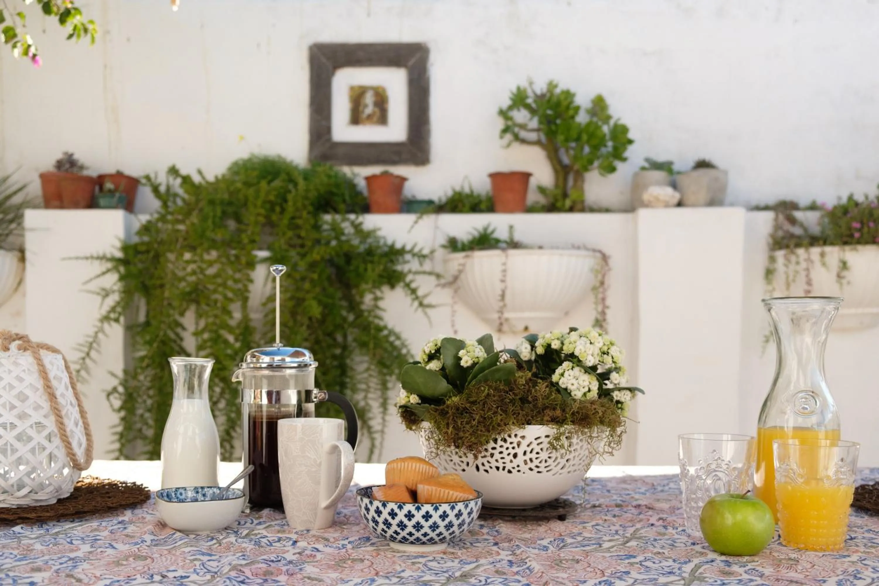 Decorative detail in Smugglers' BnB