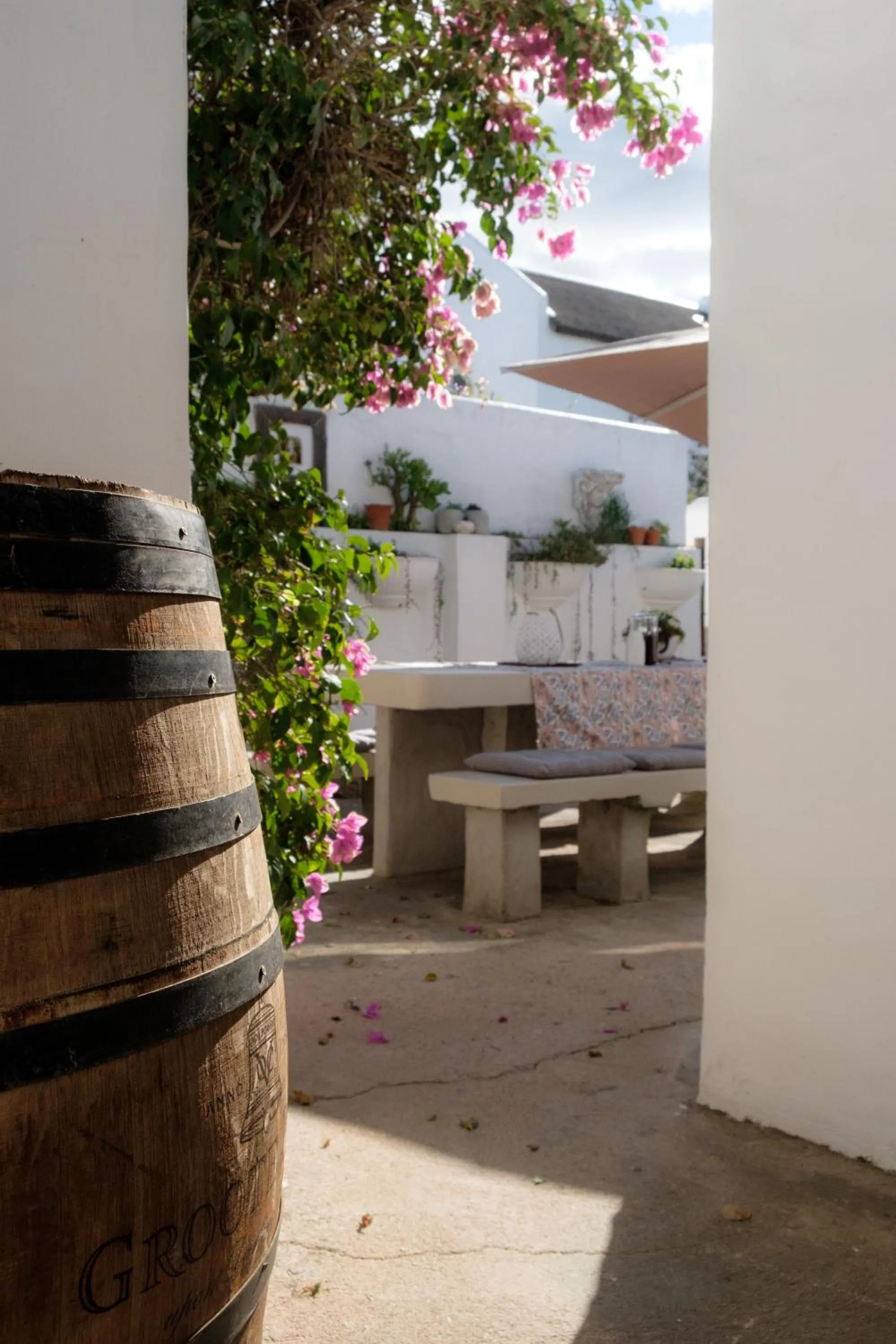 Decorative detail in Smugglers' BnB