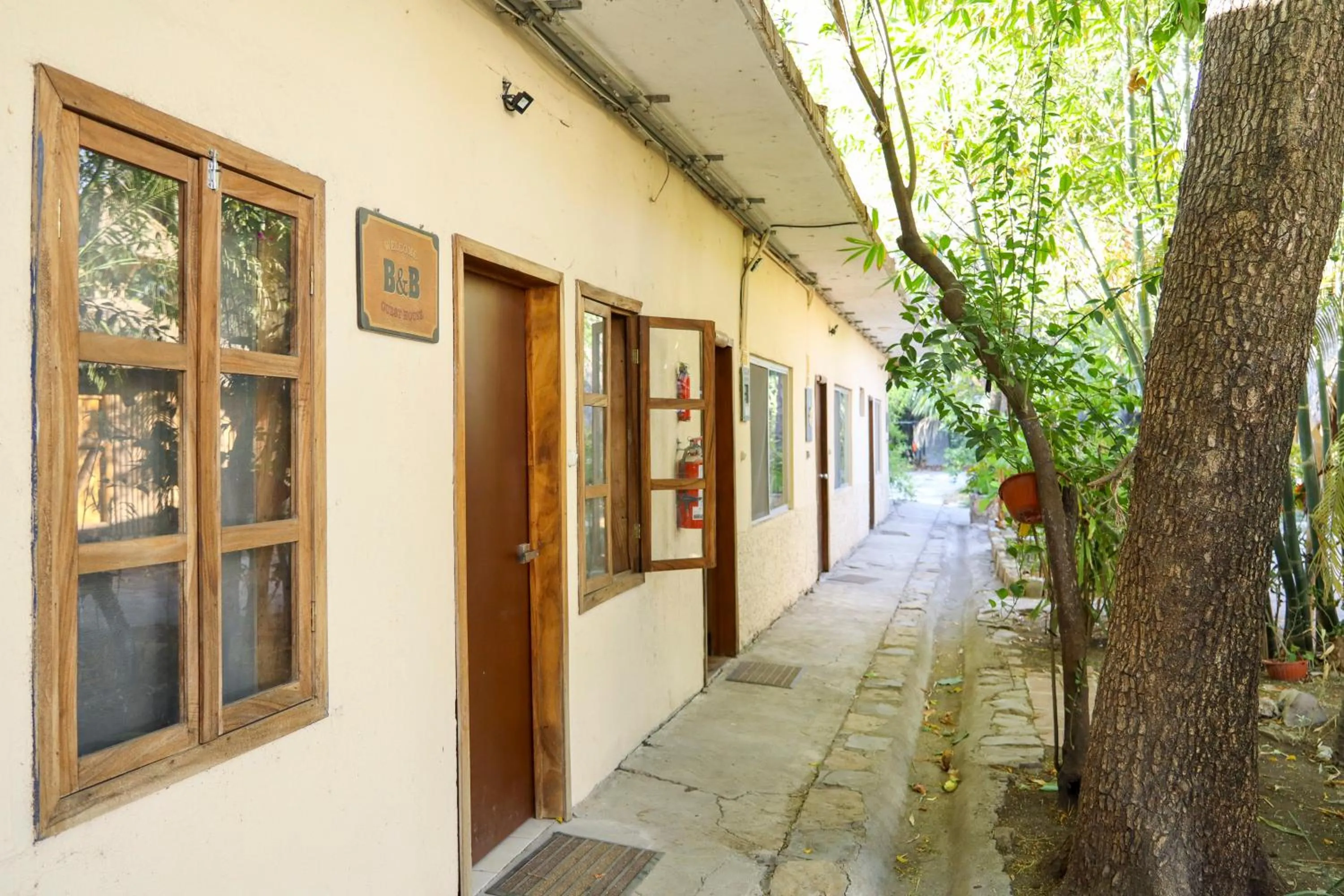 Property building in Eco Hotel Casa Kima