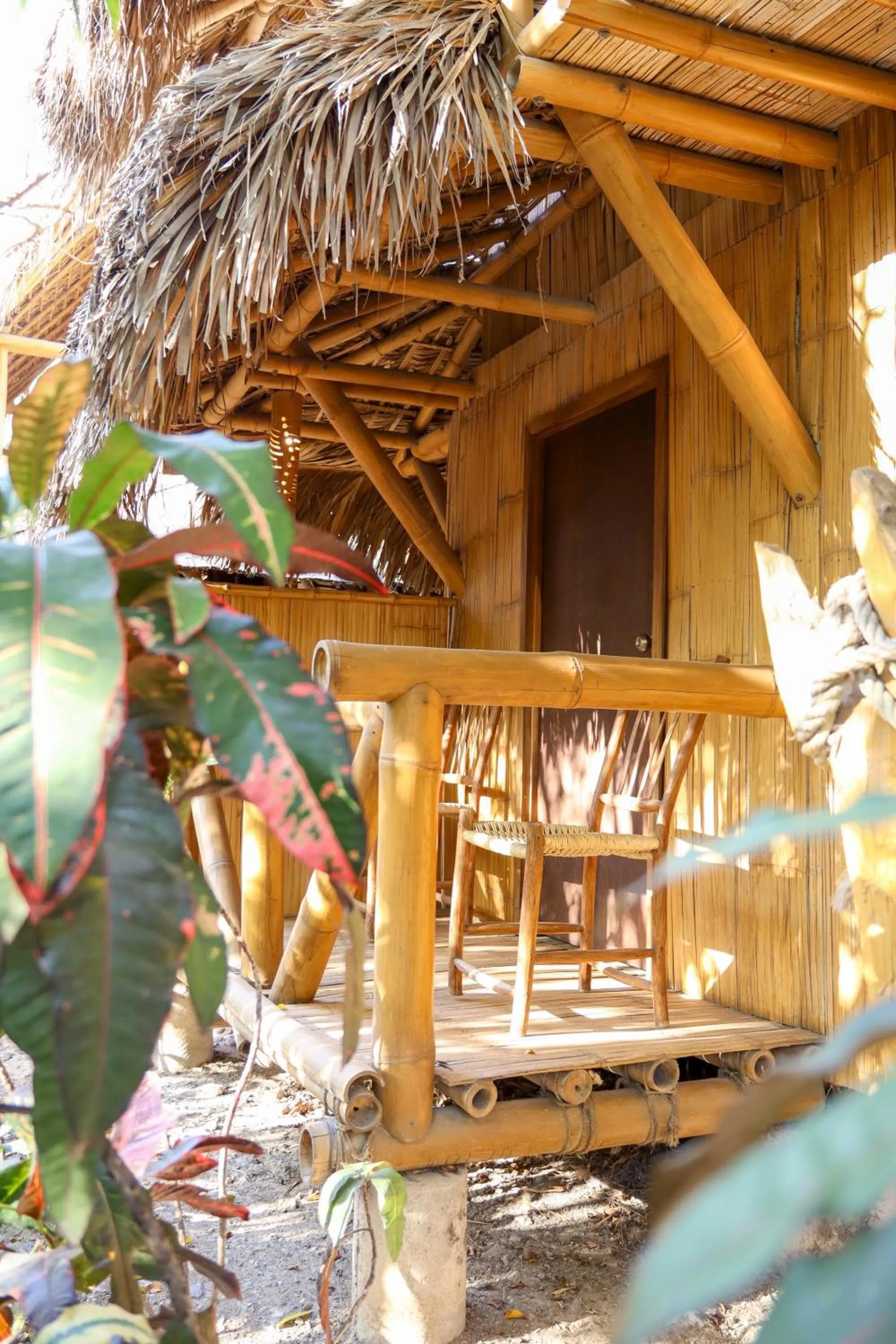 Patio in Eco Hotel Casa Kima