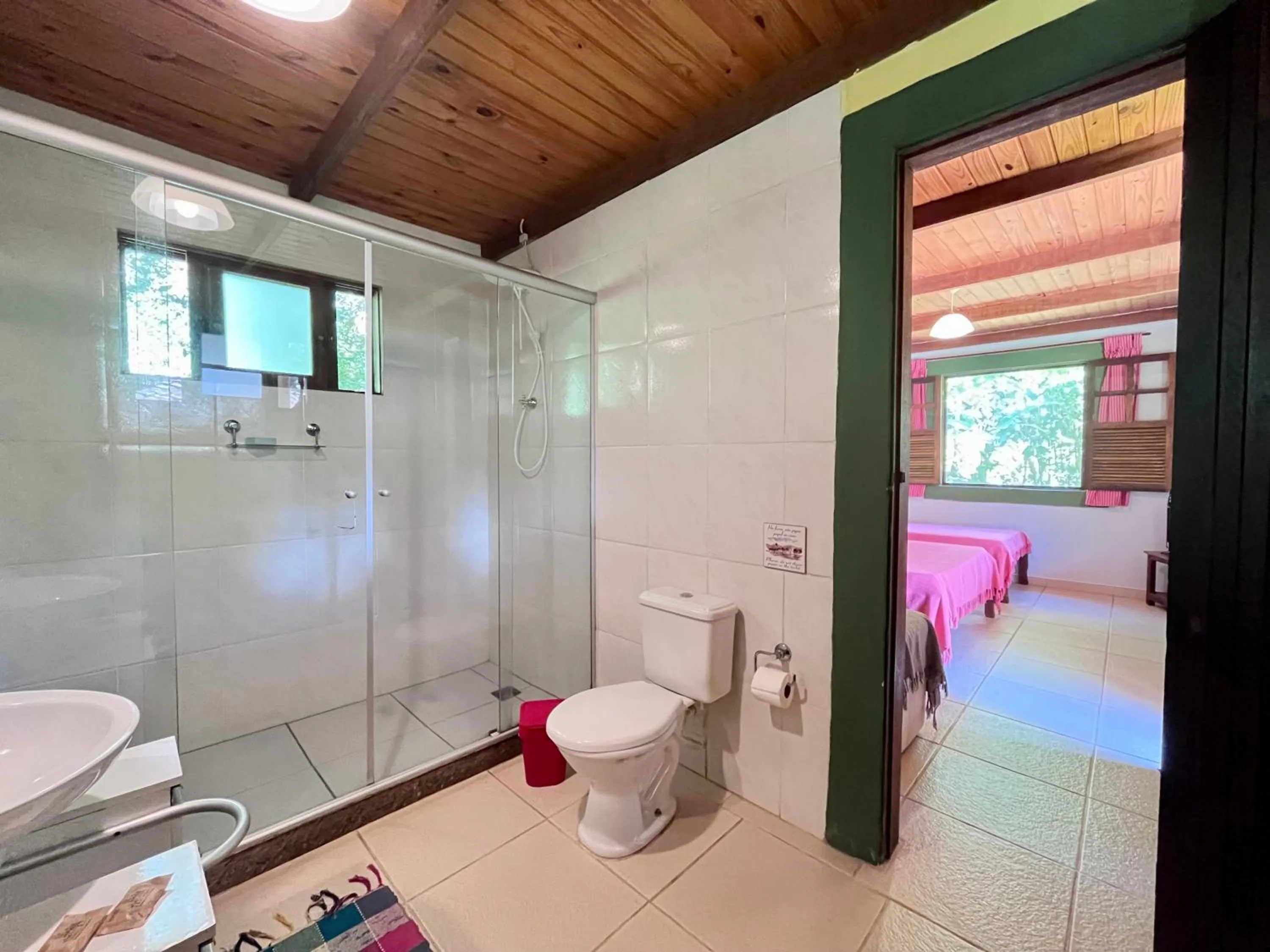Shower in Sitio Namaste Paraty