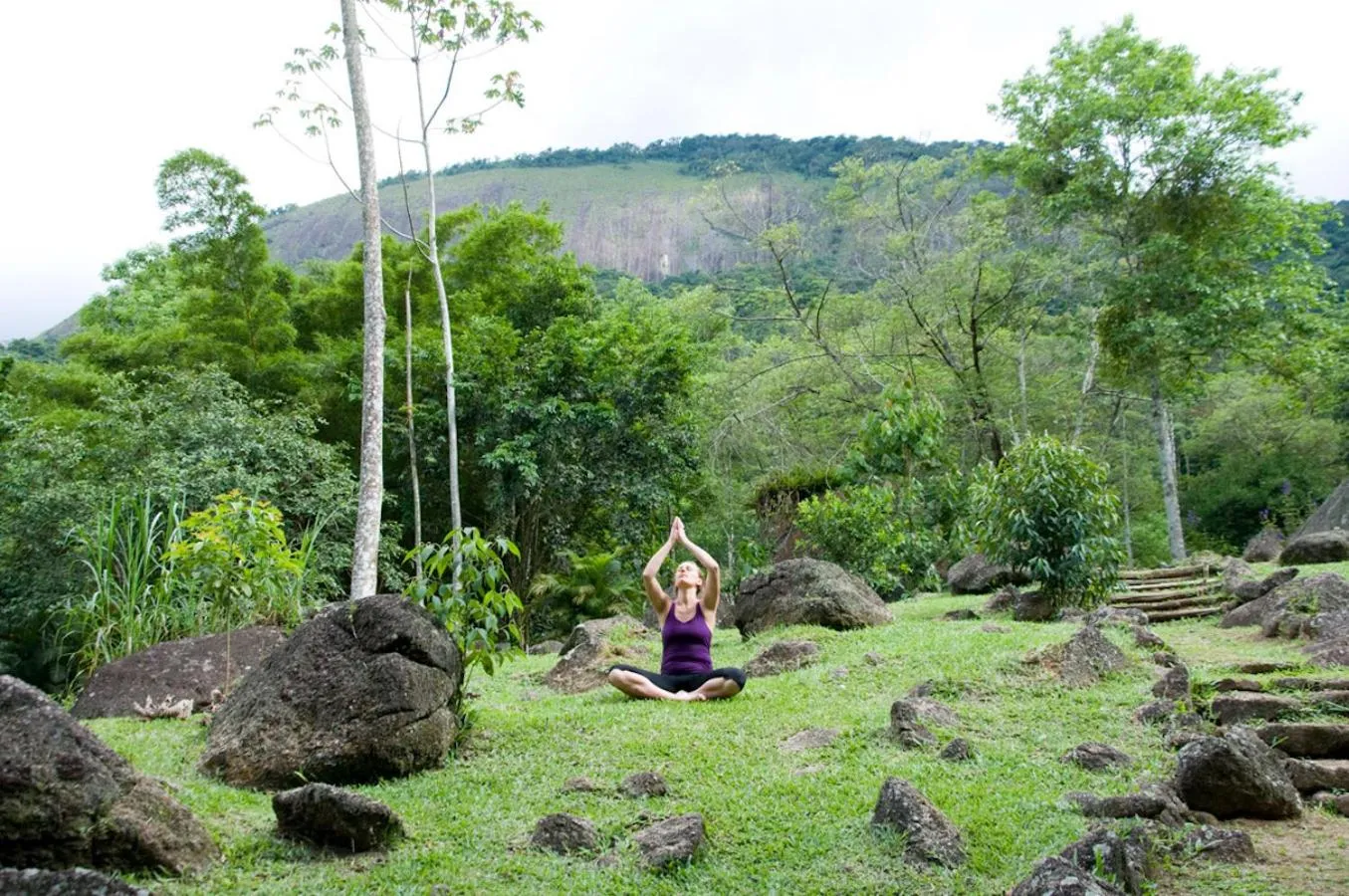 Natural landscape in Sitio Namaste Paraty