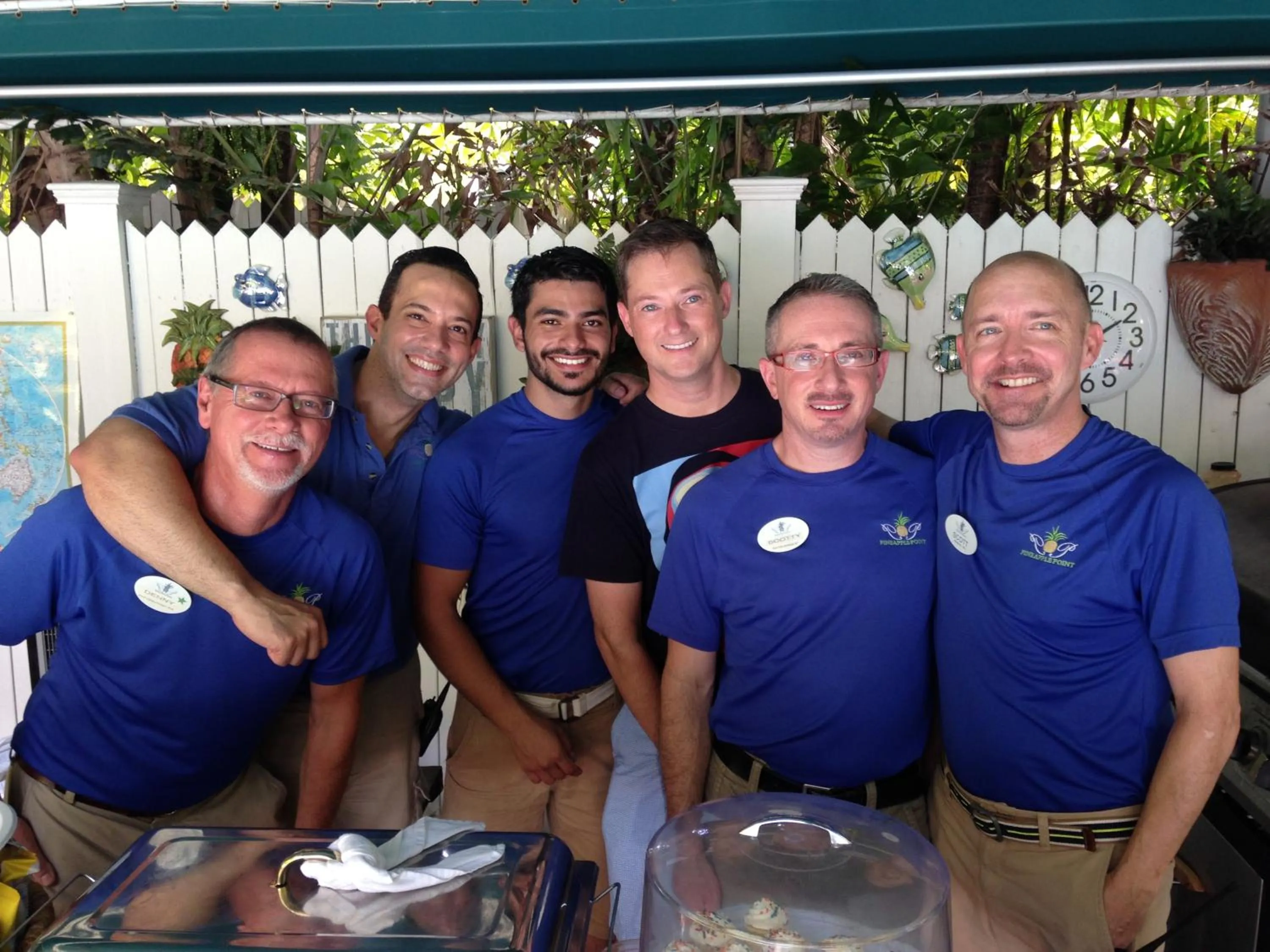 Staff in Pineapple Point Guesthouse & Resort - Gay Men's Resort