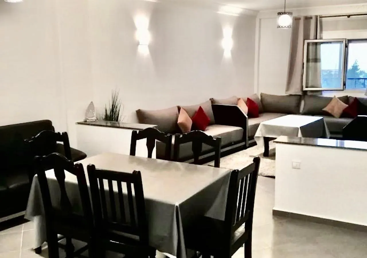 Living room in Appart Hotel Tanger Paname