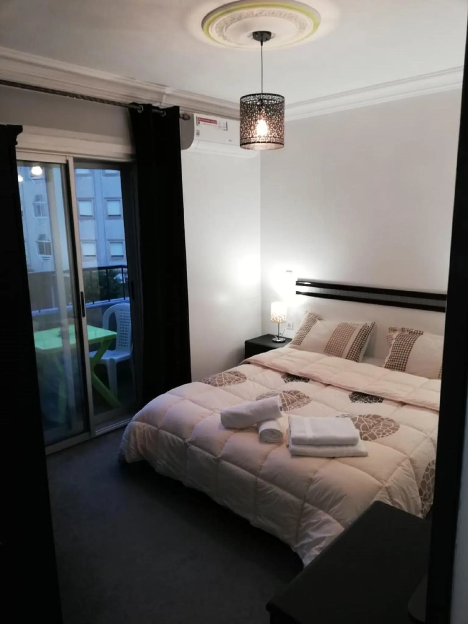 Bed in Appart Hotel Tanger Paname